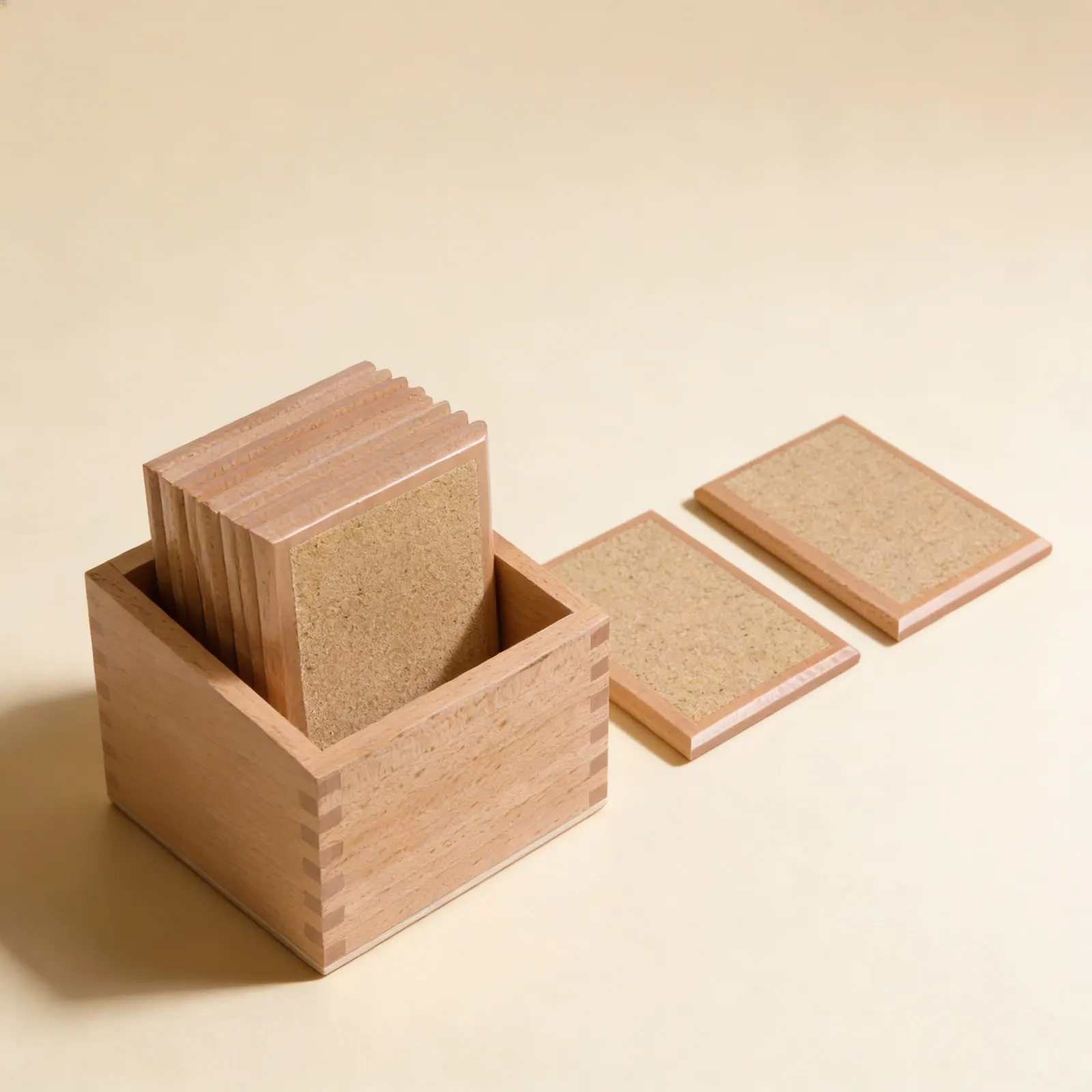Rough Gradation Tablets: Tactile Discrimination Activity: Side view