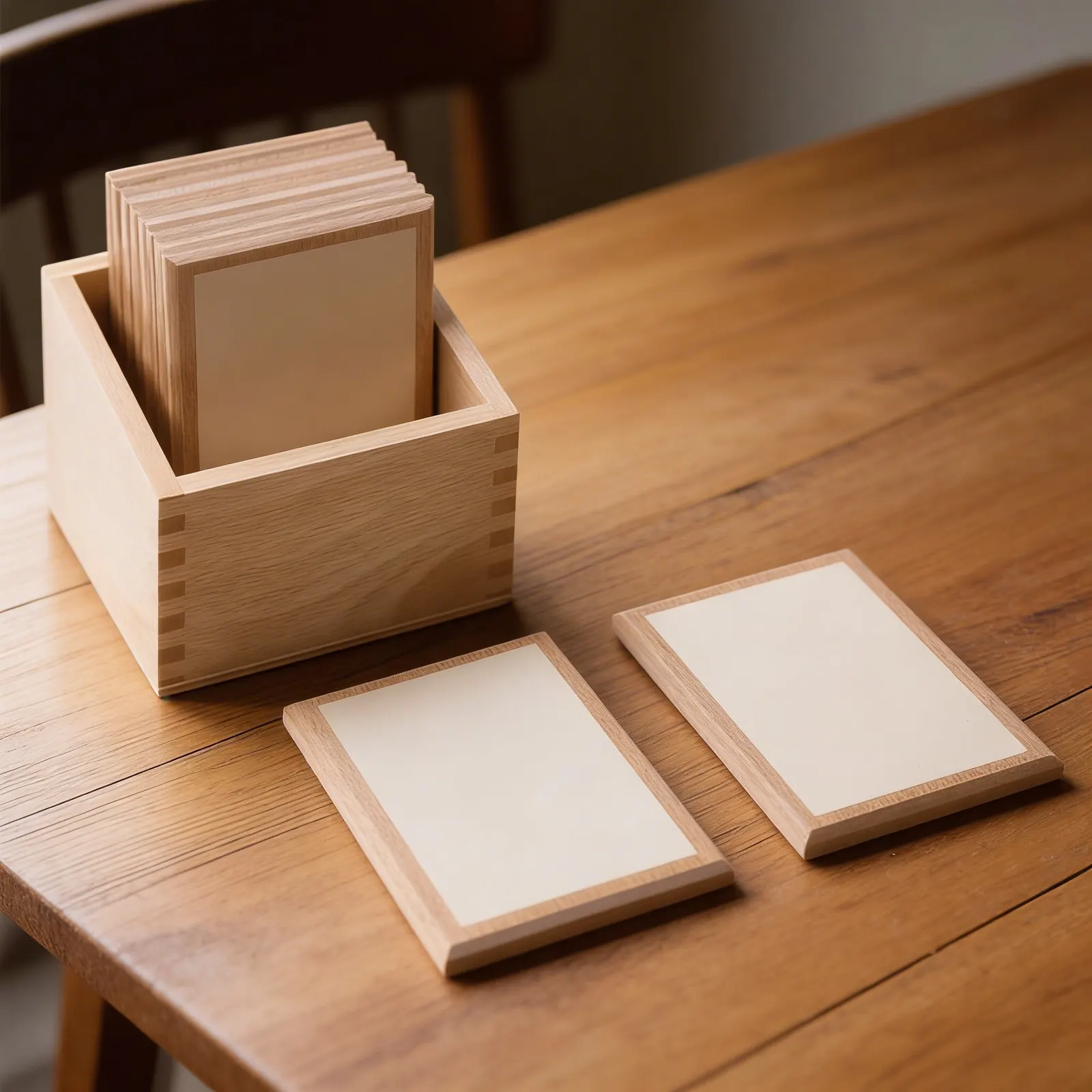 Smooth Gradation Tablets: Tactile Discrimination Activity: Detail view