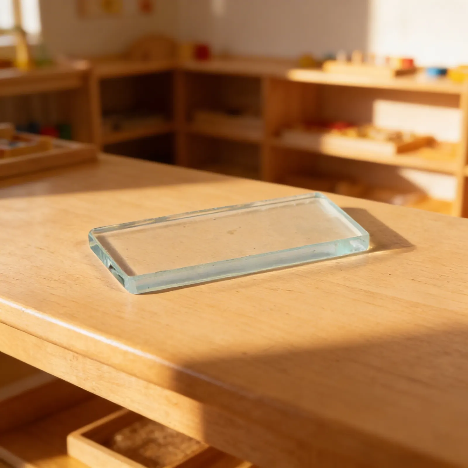 Thermic Tablet: Individual Glass Piece for Thermal Sensation: Child learning