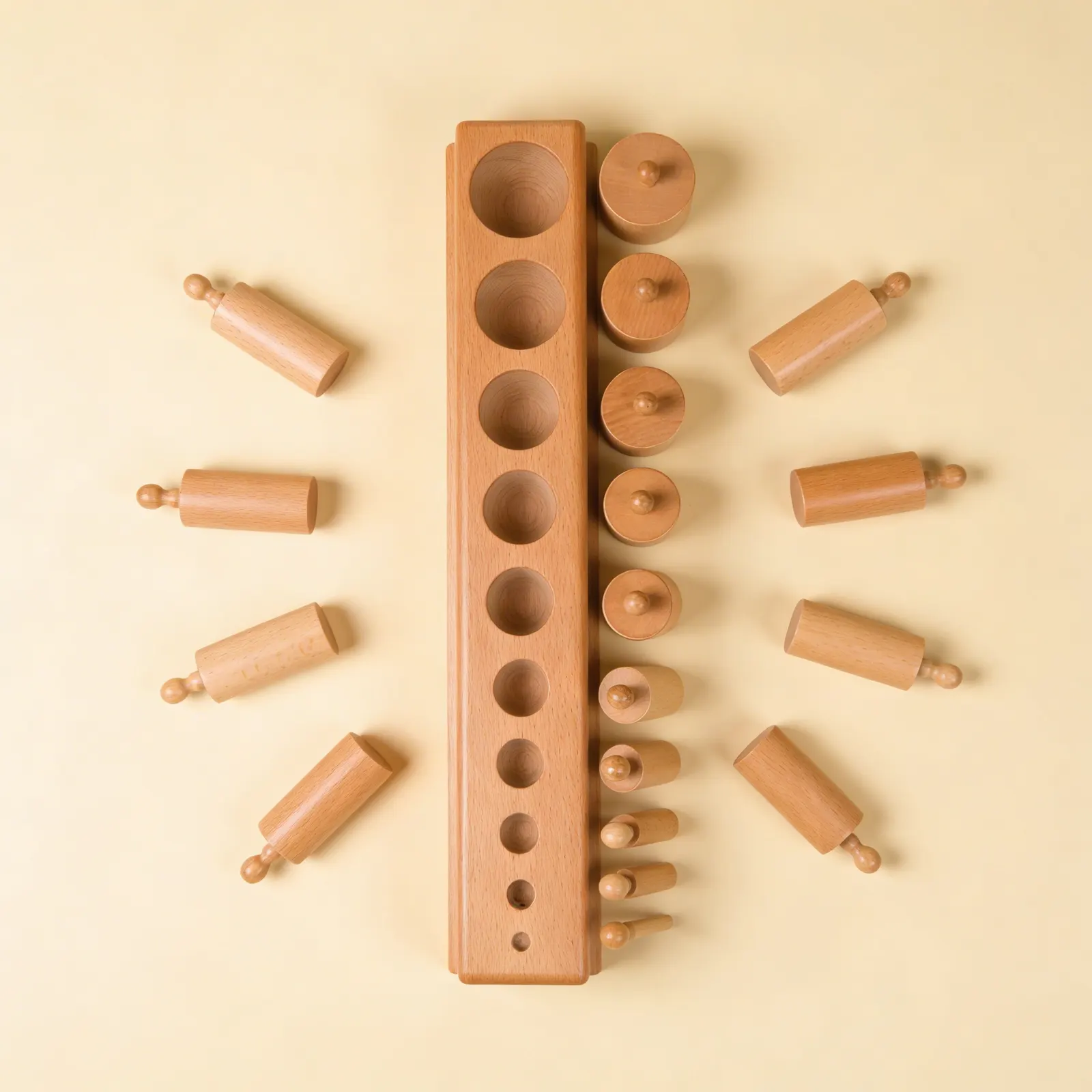 Cylinder Block No. 2: Varying Diameter, Constant Height: Side view