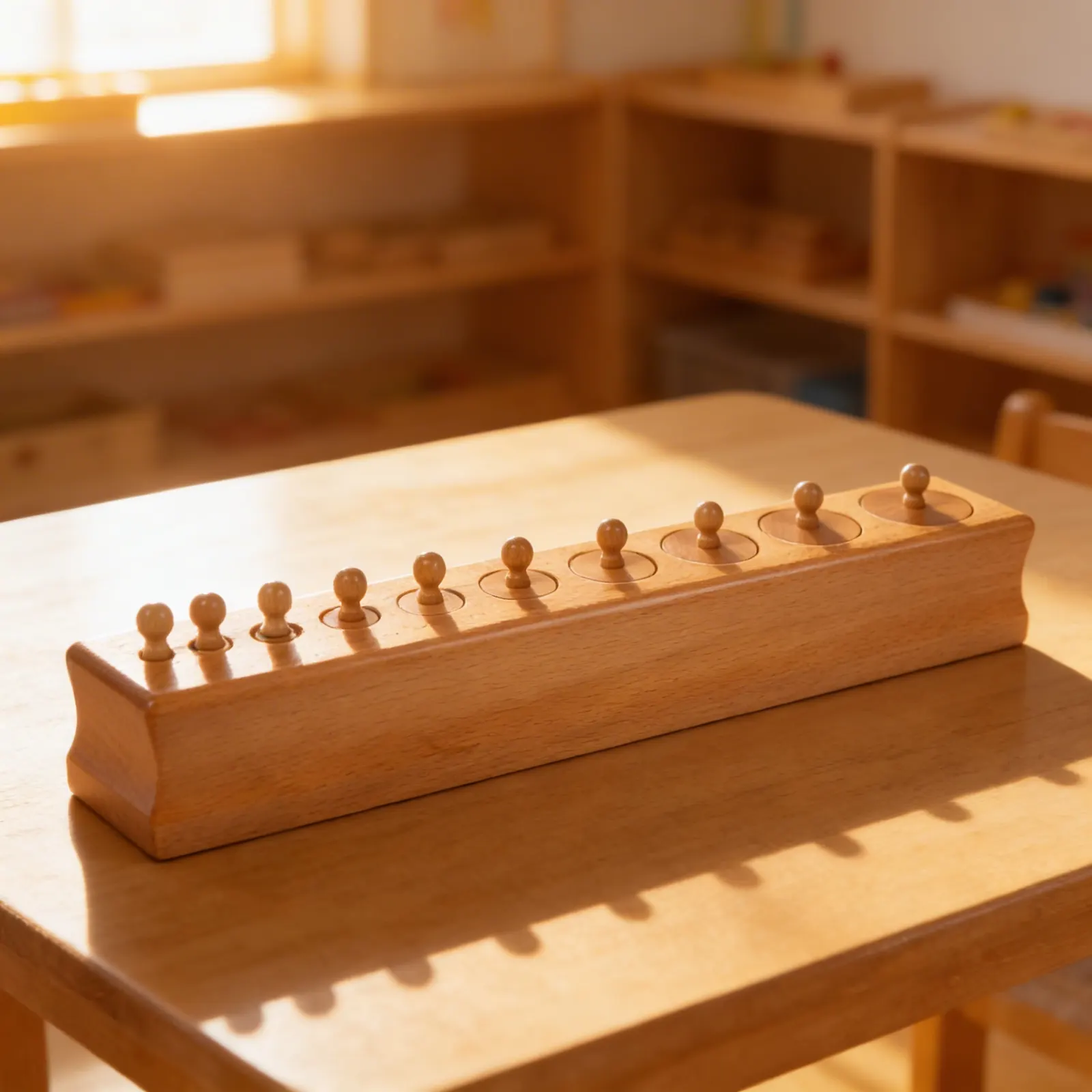 Cylinder Block No. 3: Height Decreases as Diameter Increases: Child learning