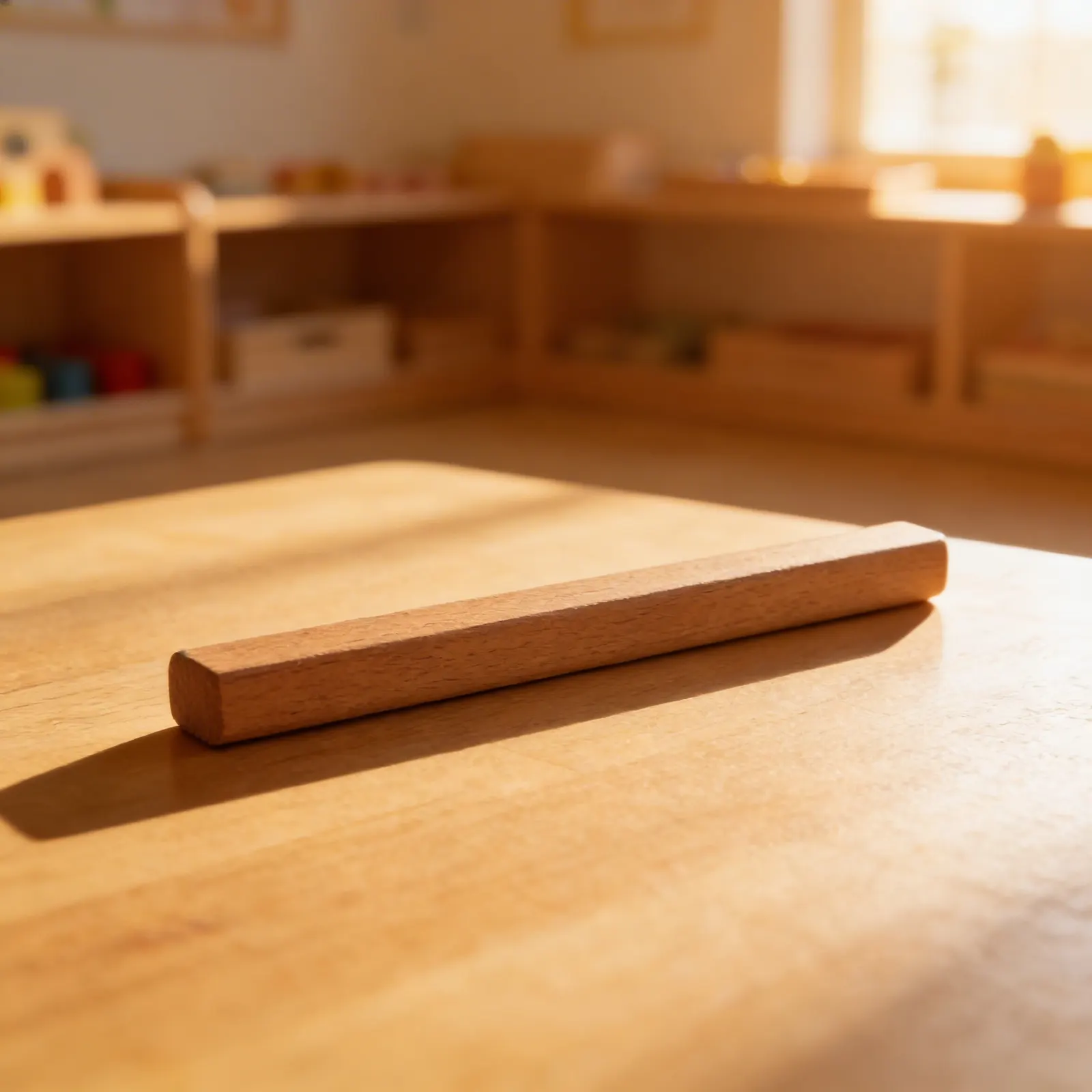 Brown Stair Prism: Individual 20×1×1cm Replacement Piece: Child learning