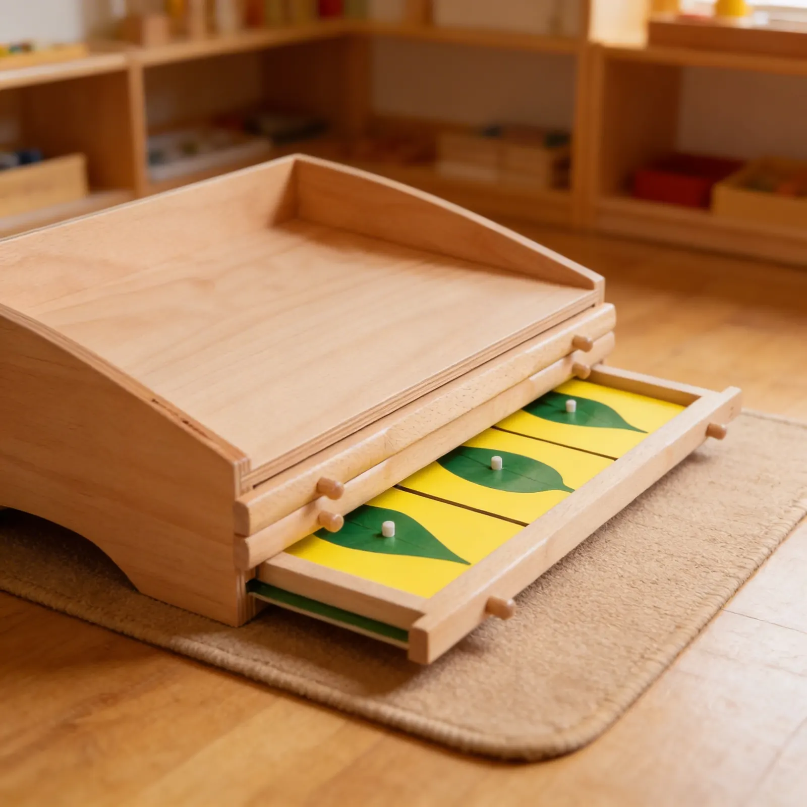 Botany Cabinet: Leaf Shape Exploration & Visual Discrimination: Detail view