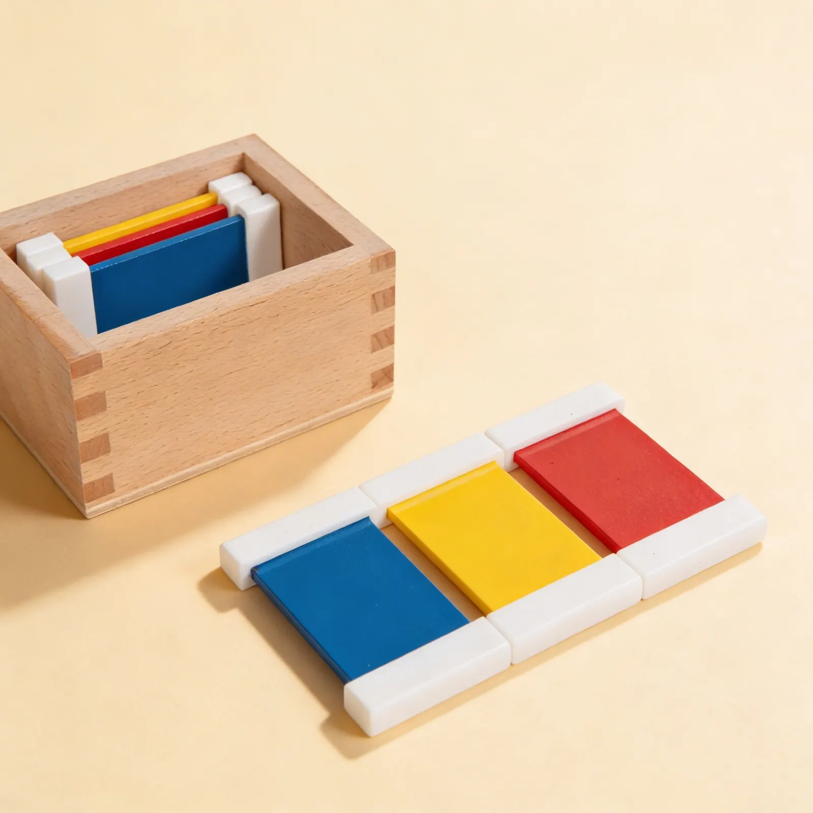 First Colour Tablets: Primary Colour Matching Introduction: Side view
