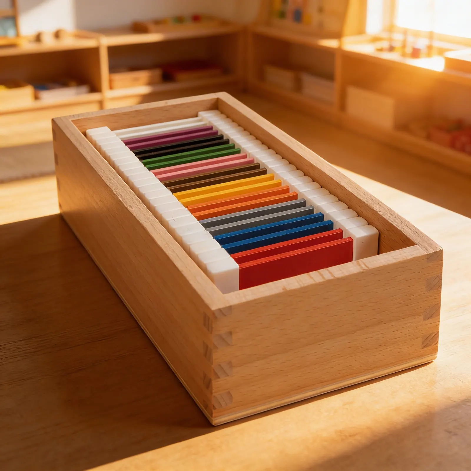 Second Colour Tablets Box: Eleven Pairs of Vibrant Colours: Child learning