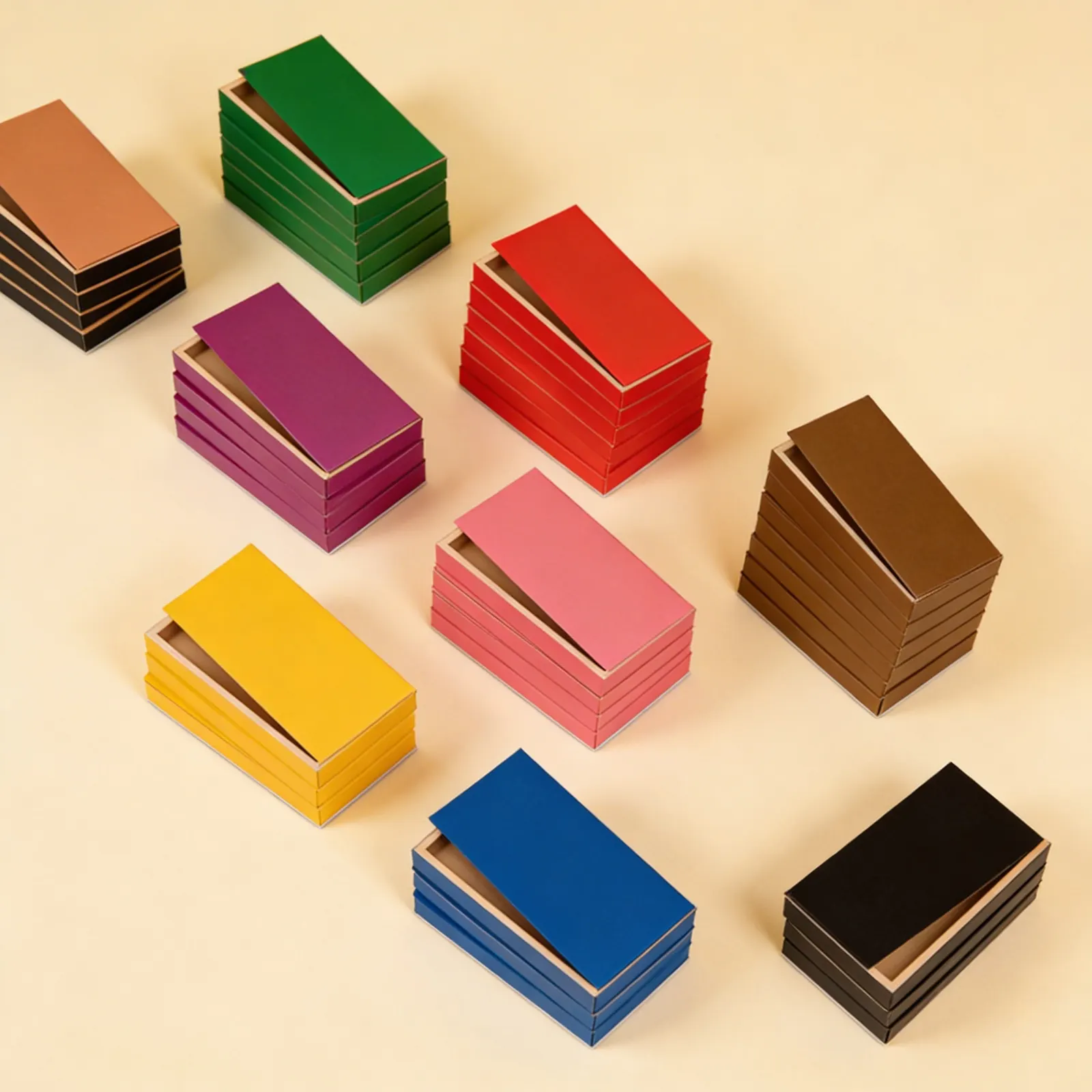 Grammar Filling Boxes: Organisation System for Language Symbol Work: Side view
