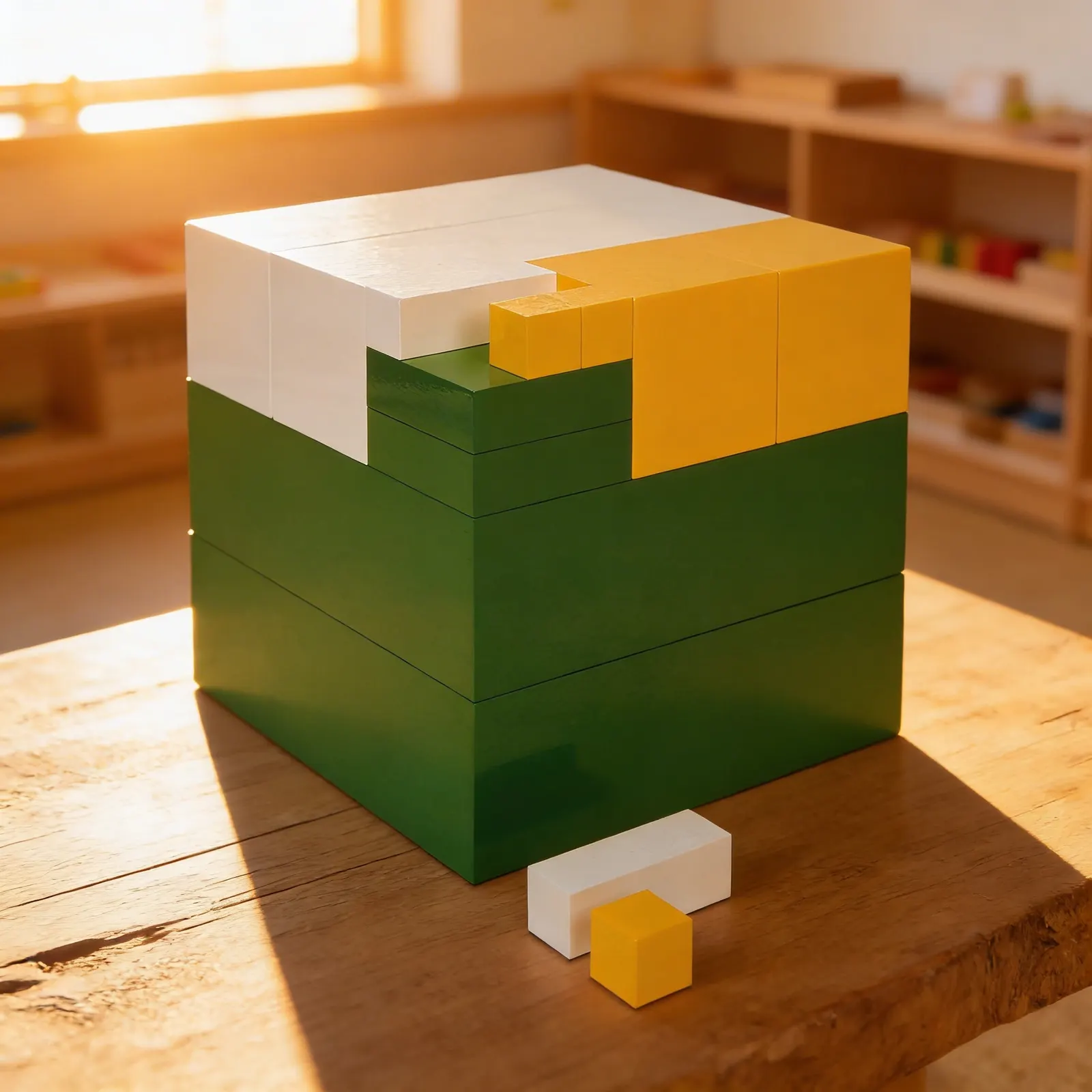 Power of Three Cube: Cubic Relationships & Exponential Growth: Child learning