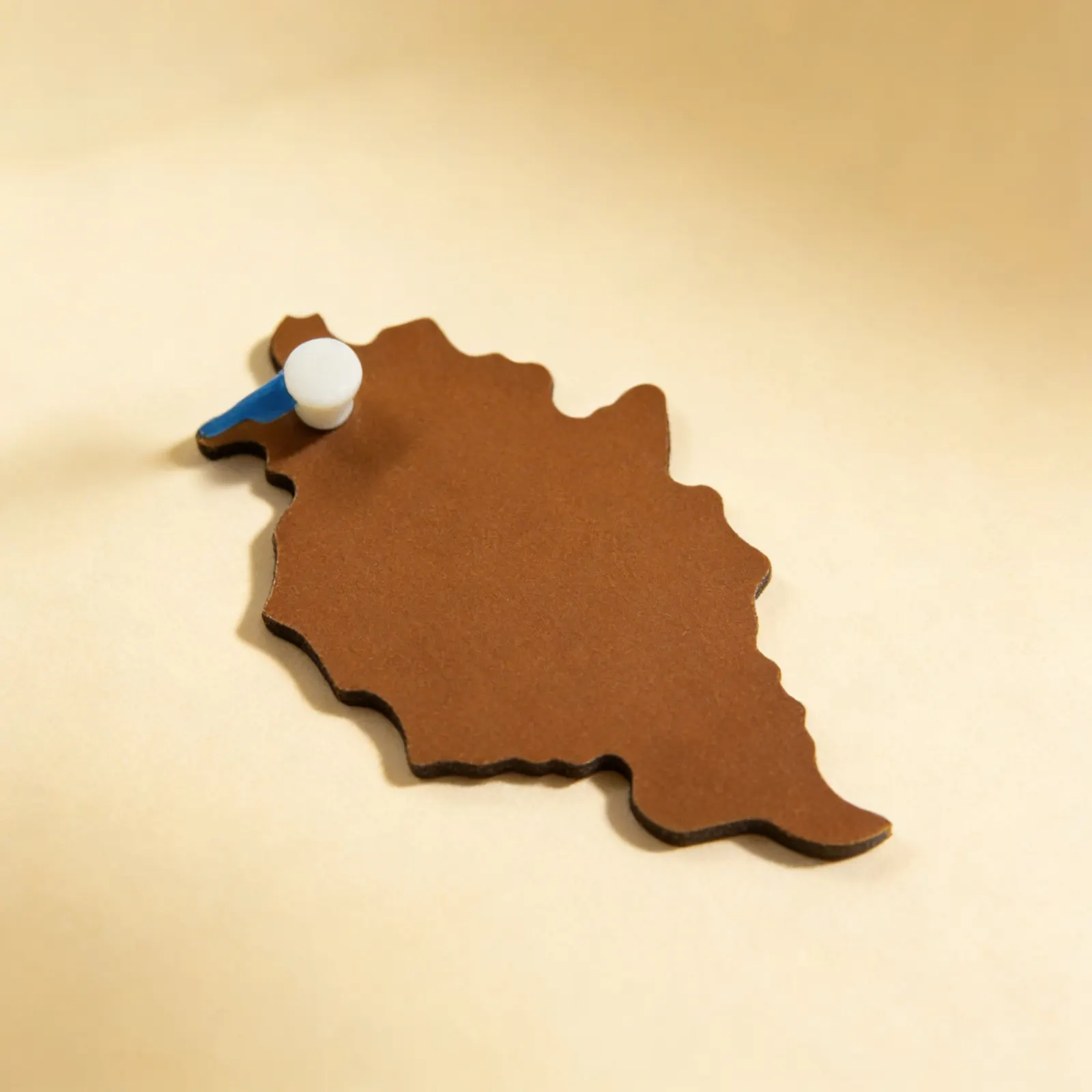Puzzlový dielček Rakúska: Vorarlbersko: Bočný pohľad