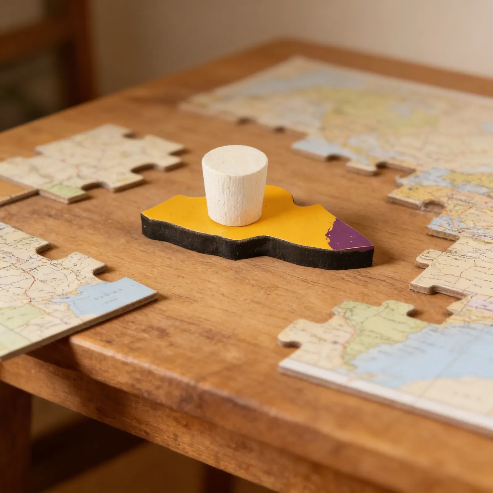 Puzzlový dílek Evropy: Belgie / Lucembursko: Detailní pohled