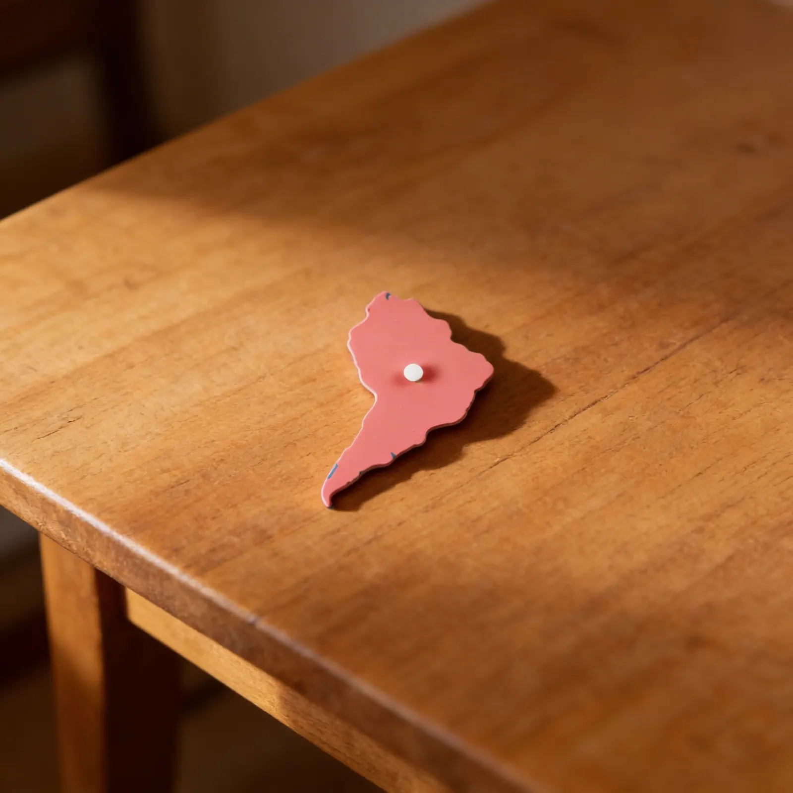 Puzzle dílek světa: Jižní Amerika: Boční pohled