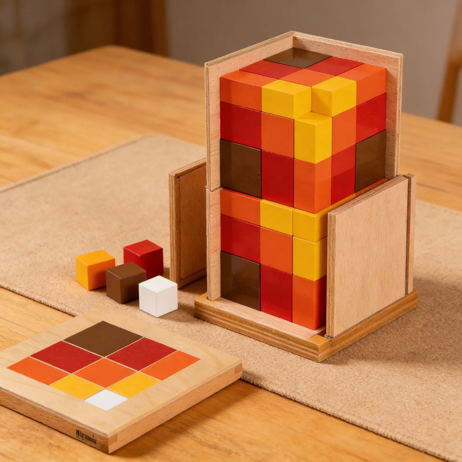 Arithmetic Trinomial Cube: Advanced Mathematical Formula Exploration: Detail view