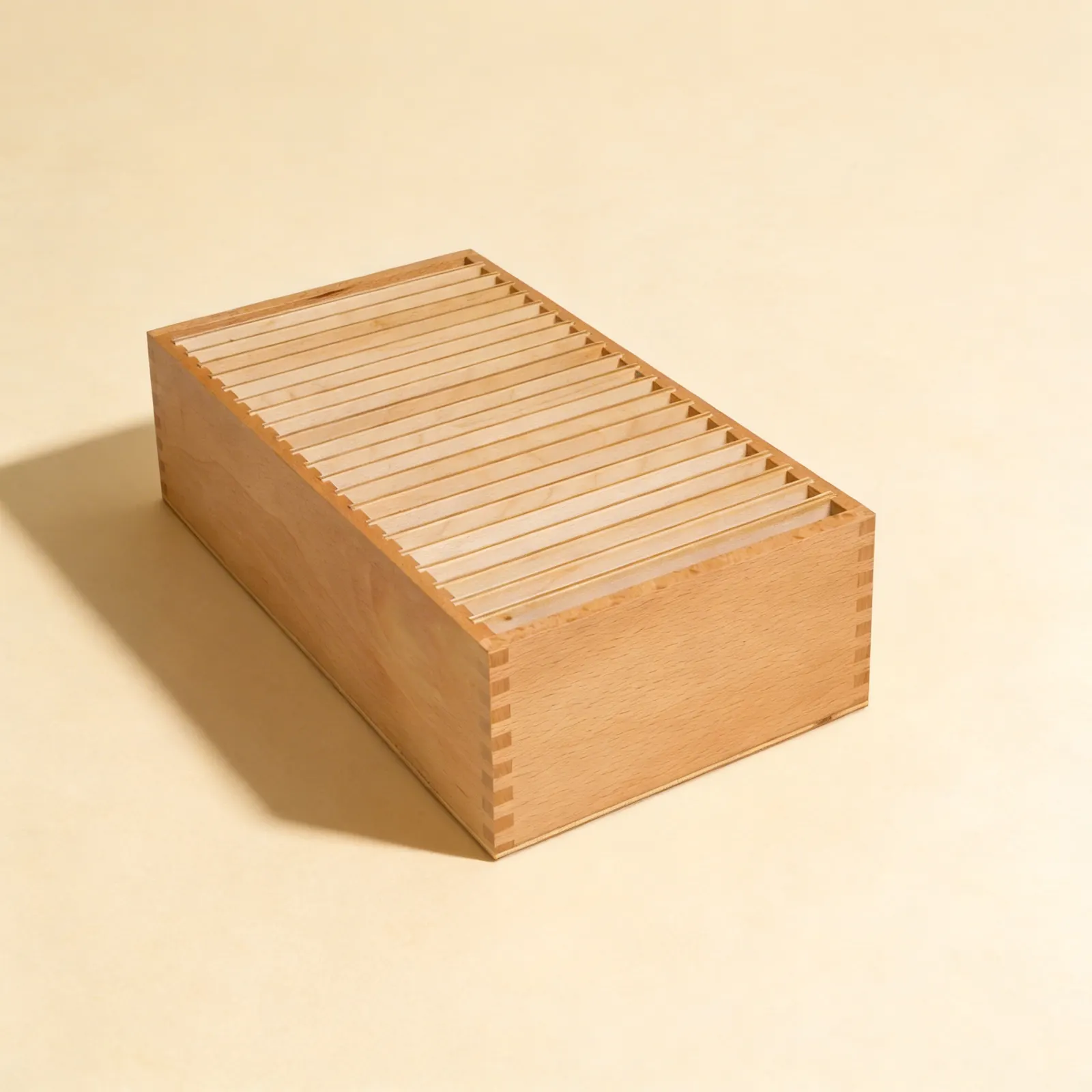 Botany Cards Box: Storage for Second Set Classification: Side view