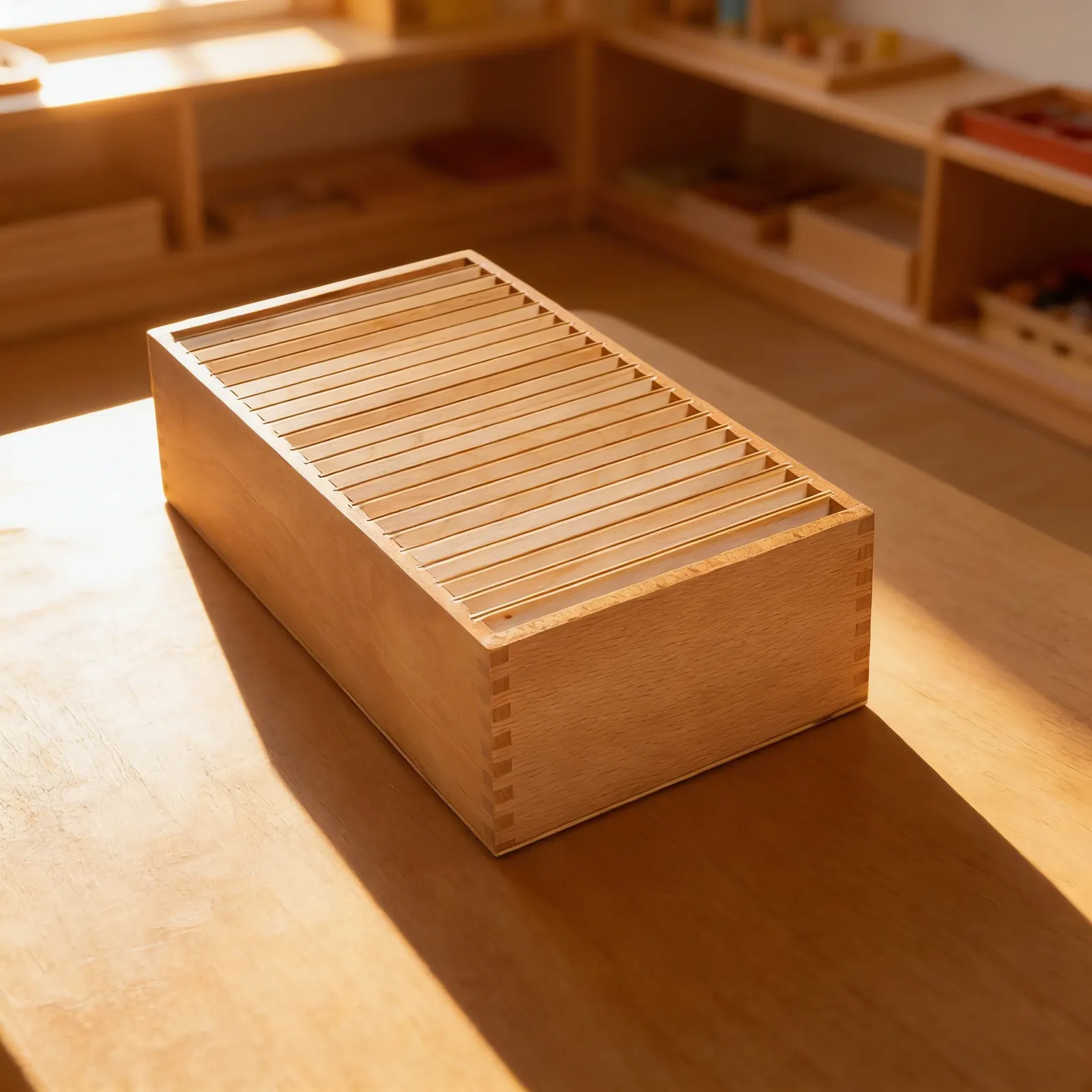 Botany Cards Box: Storage for Second Set Classification: Child learning