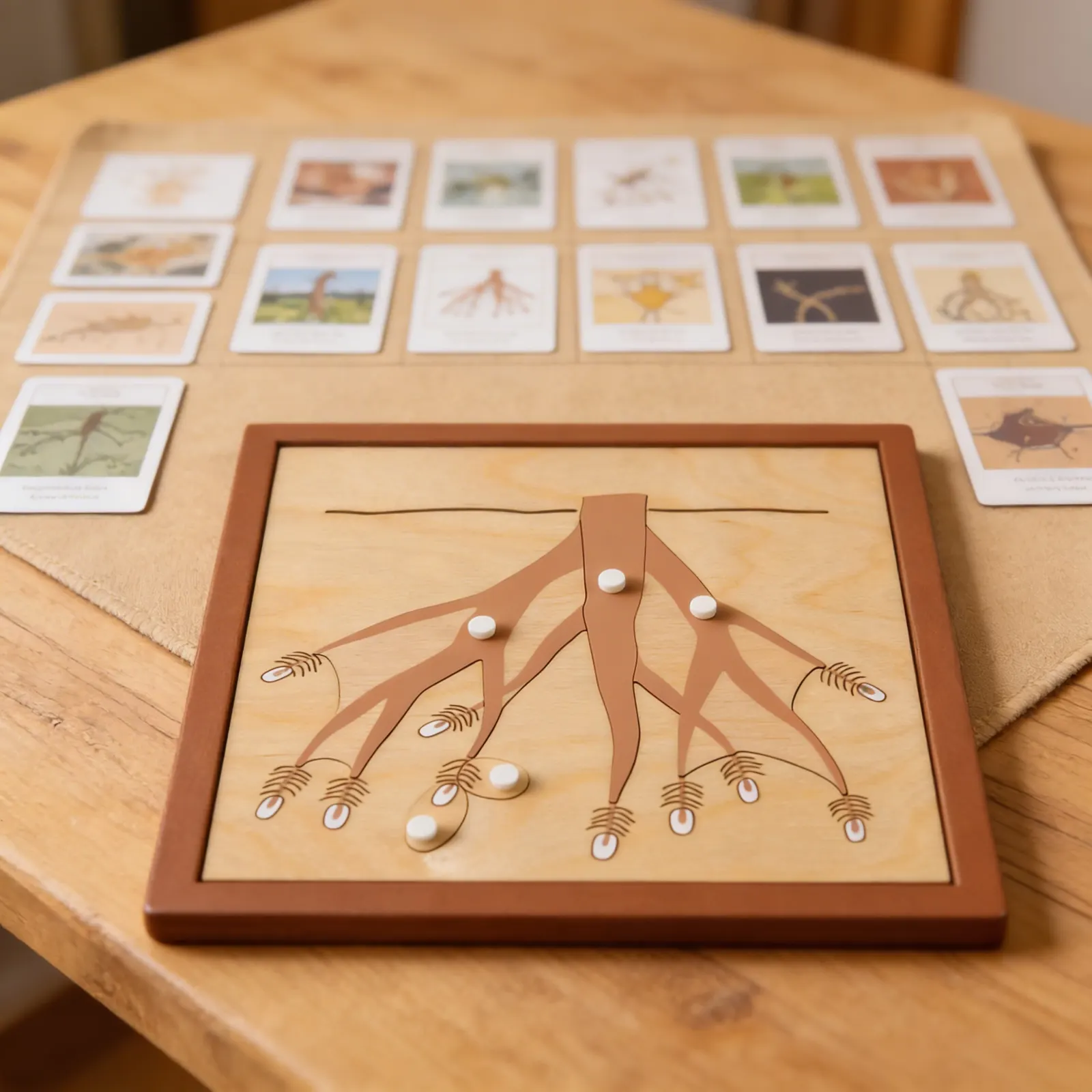Botanická skládačka: Kořen: Detailní pohled