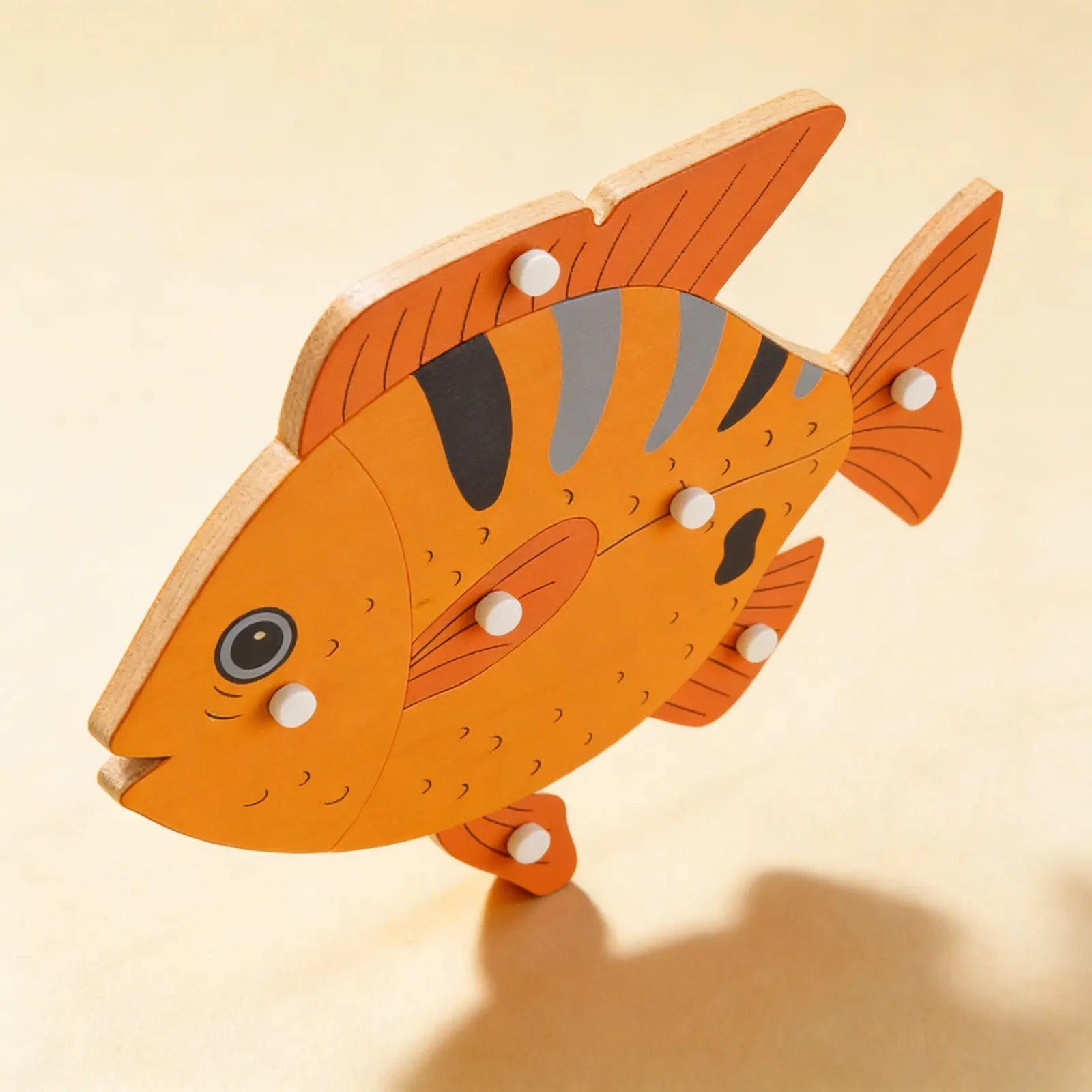 Puzzle zvířátko: Ryba: Boční pohled