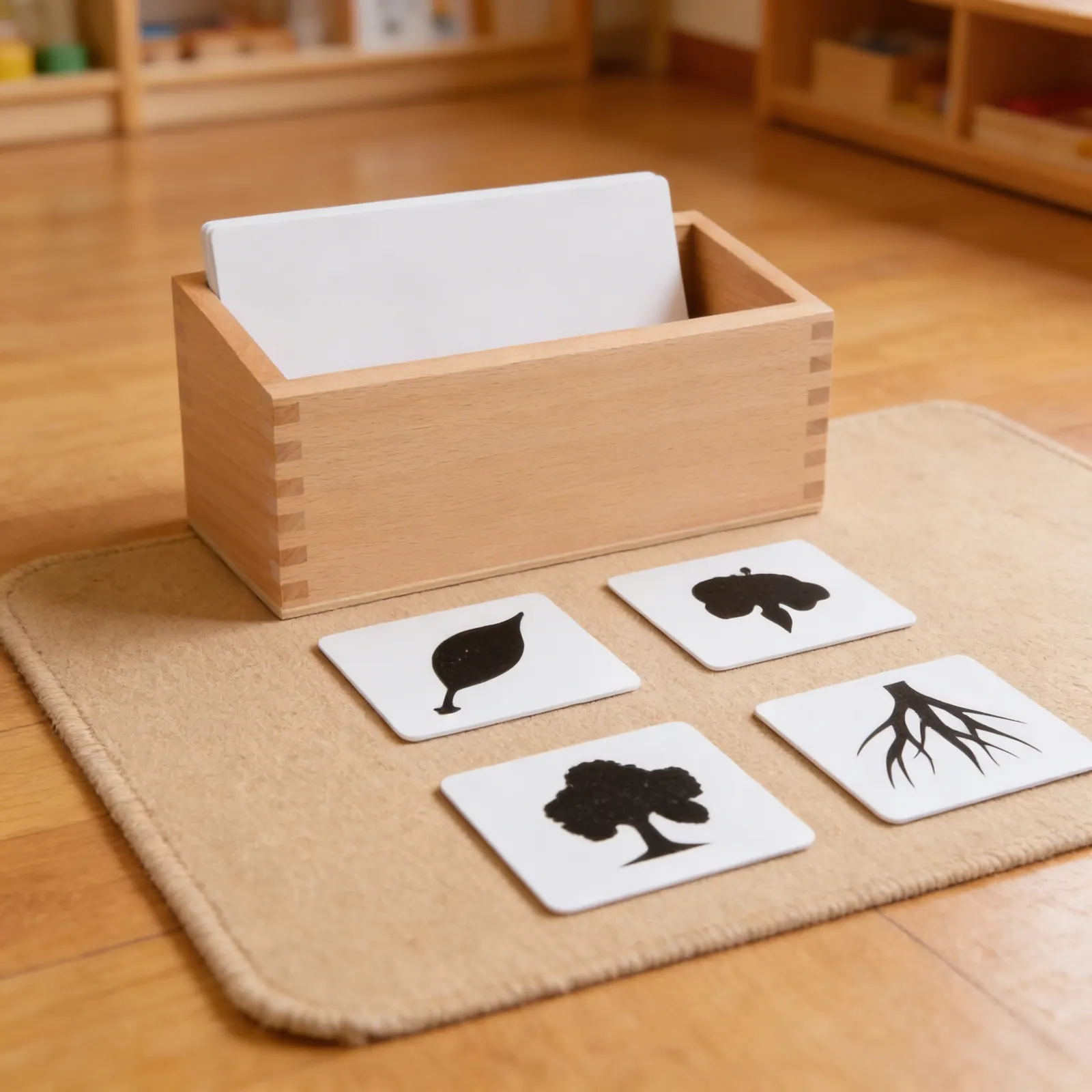 Botany Puzzle Copy Masters Box: Templates for Cabinet Extensions: Detail view