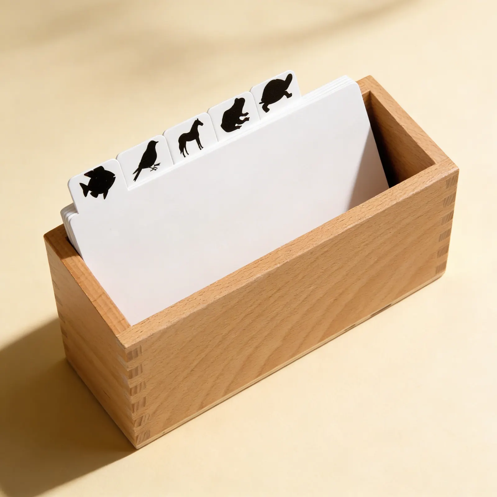 Animal Puzzle Copy Masters Box: Templates for Creating Extensions: Side view