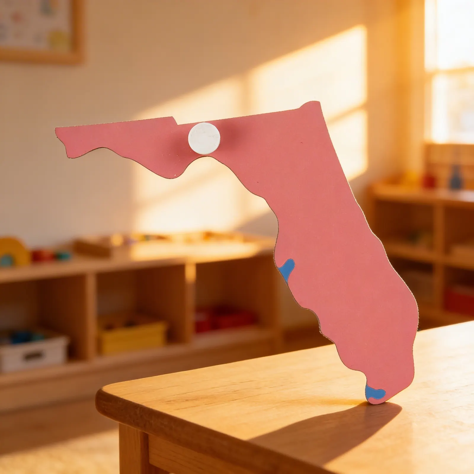 Puzzle dílek USA: Florida: Dítě při učení