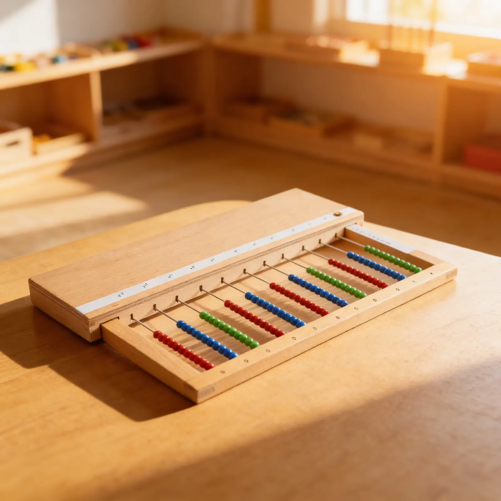 Multi-Base Bead Frame: Colour-Coded Mathematical Exploration Tool: Child learning