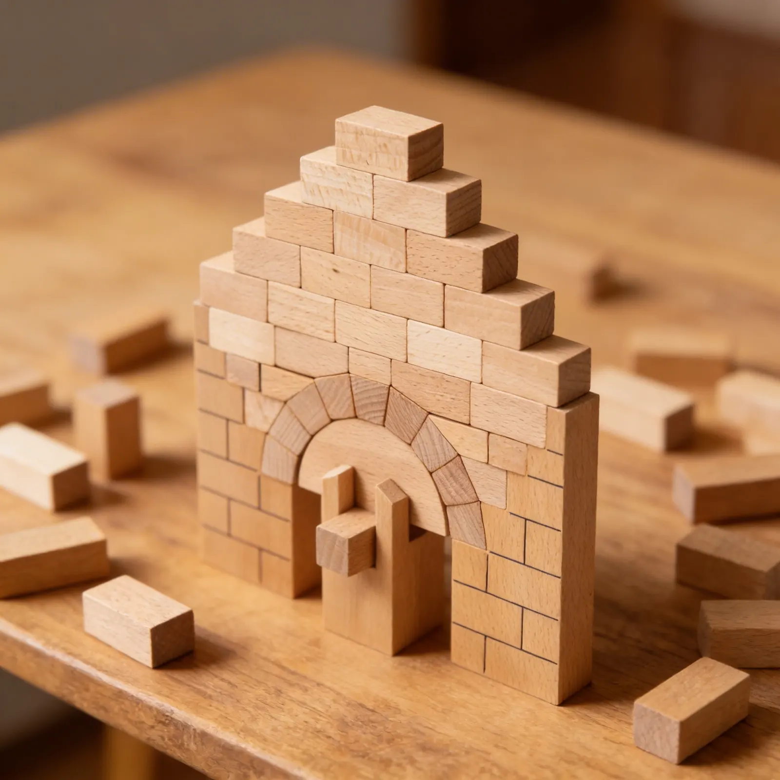 Římský oblouk: architektonická aktivita: Detailní pohled