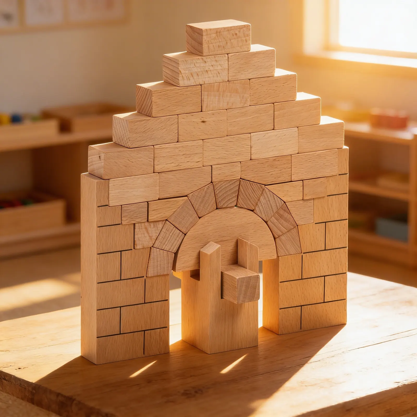 Římský oblouk: architektonická aktivita: Při použití