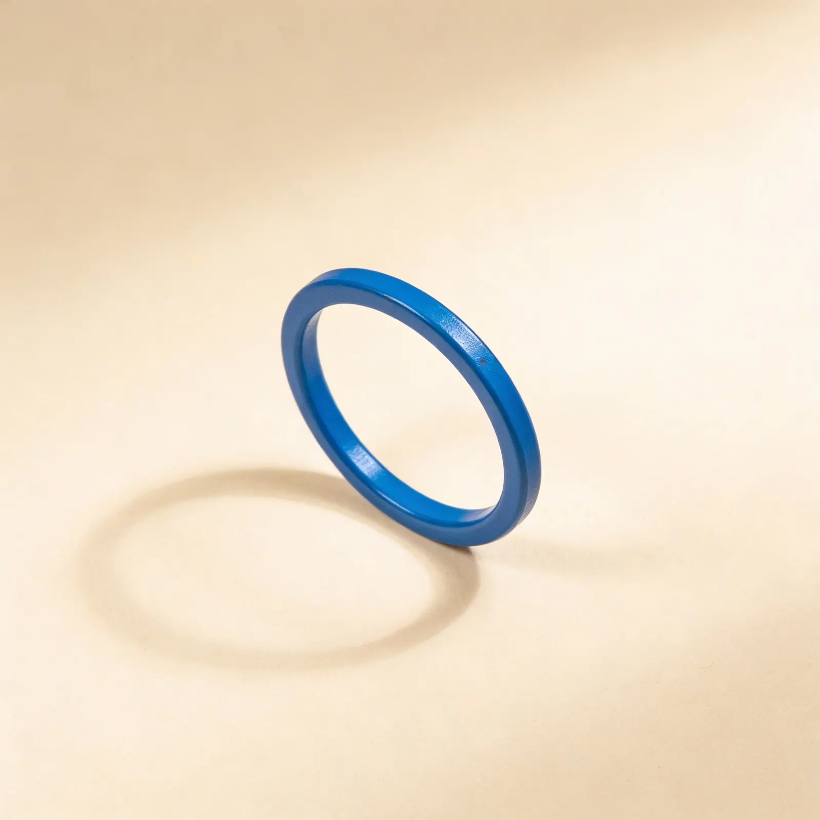 Grasping Ring: Smooth Seamless Design for Infant Development: Side view
