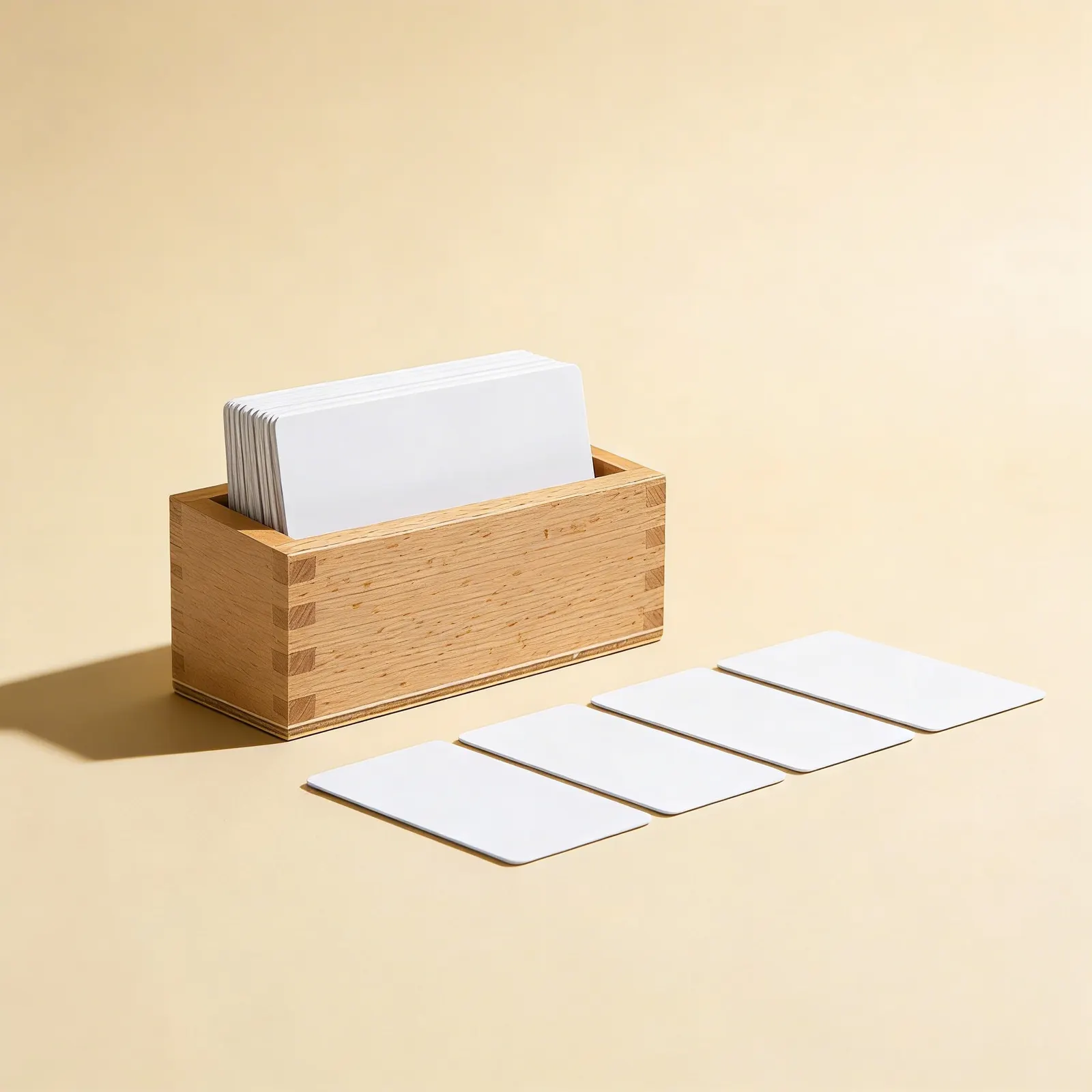 Flat Bead Frame Activity Set: Multiplication Practice Cards: Side view