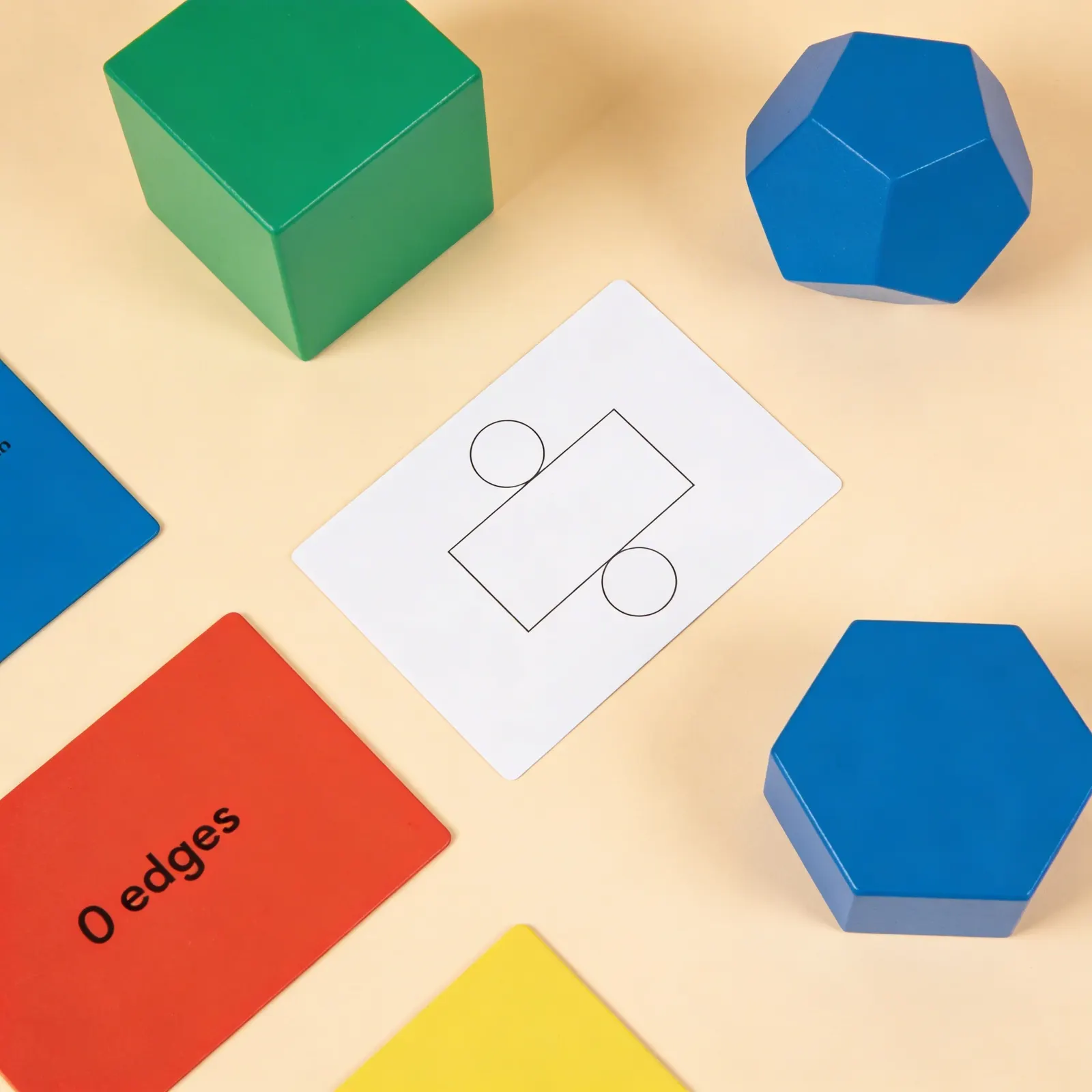 Geometric Solids Activity Set: Classification Cards for 3D Shapes: Catalog view