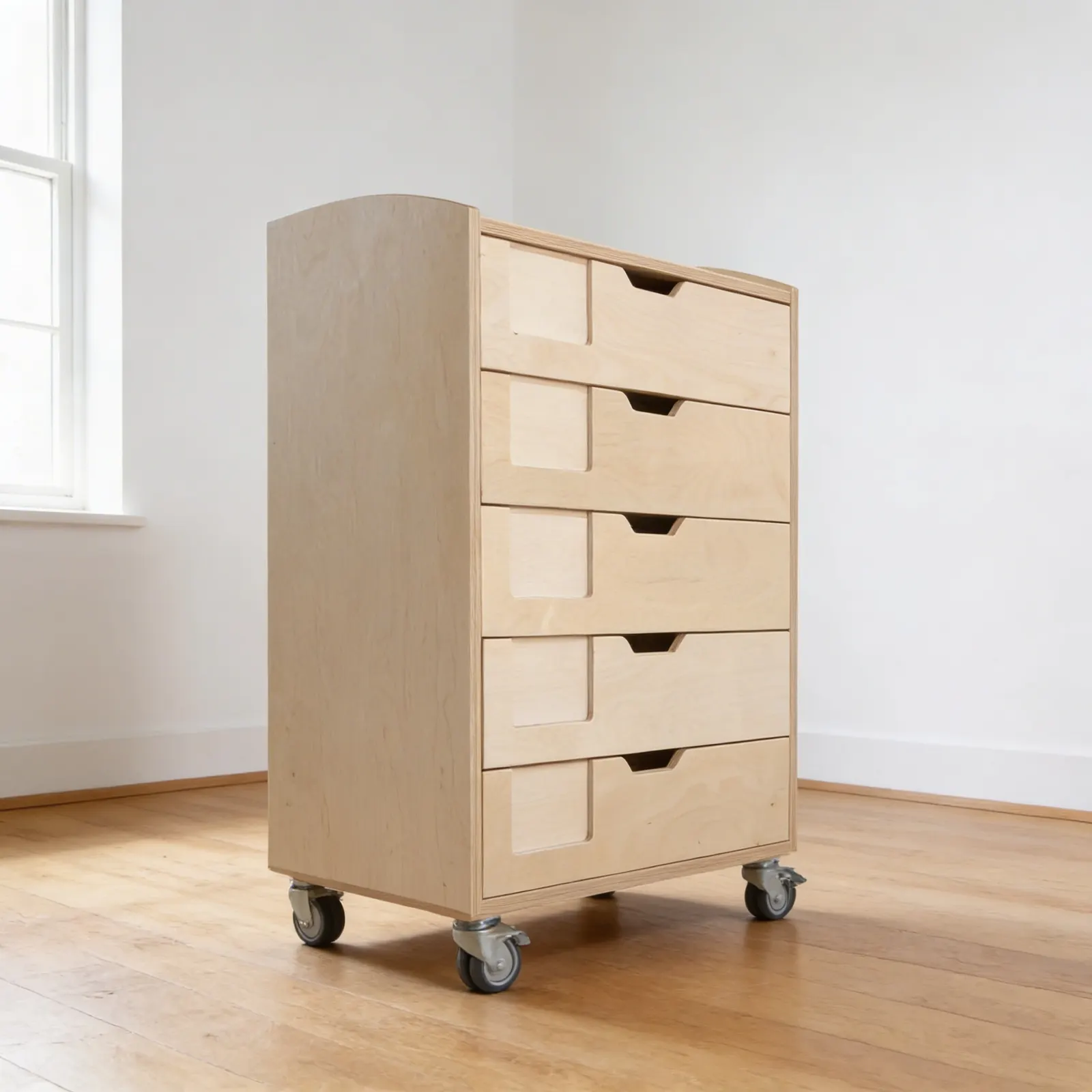 Exploring English Cabinet: Upper Elementary Language Storage: Side view