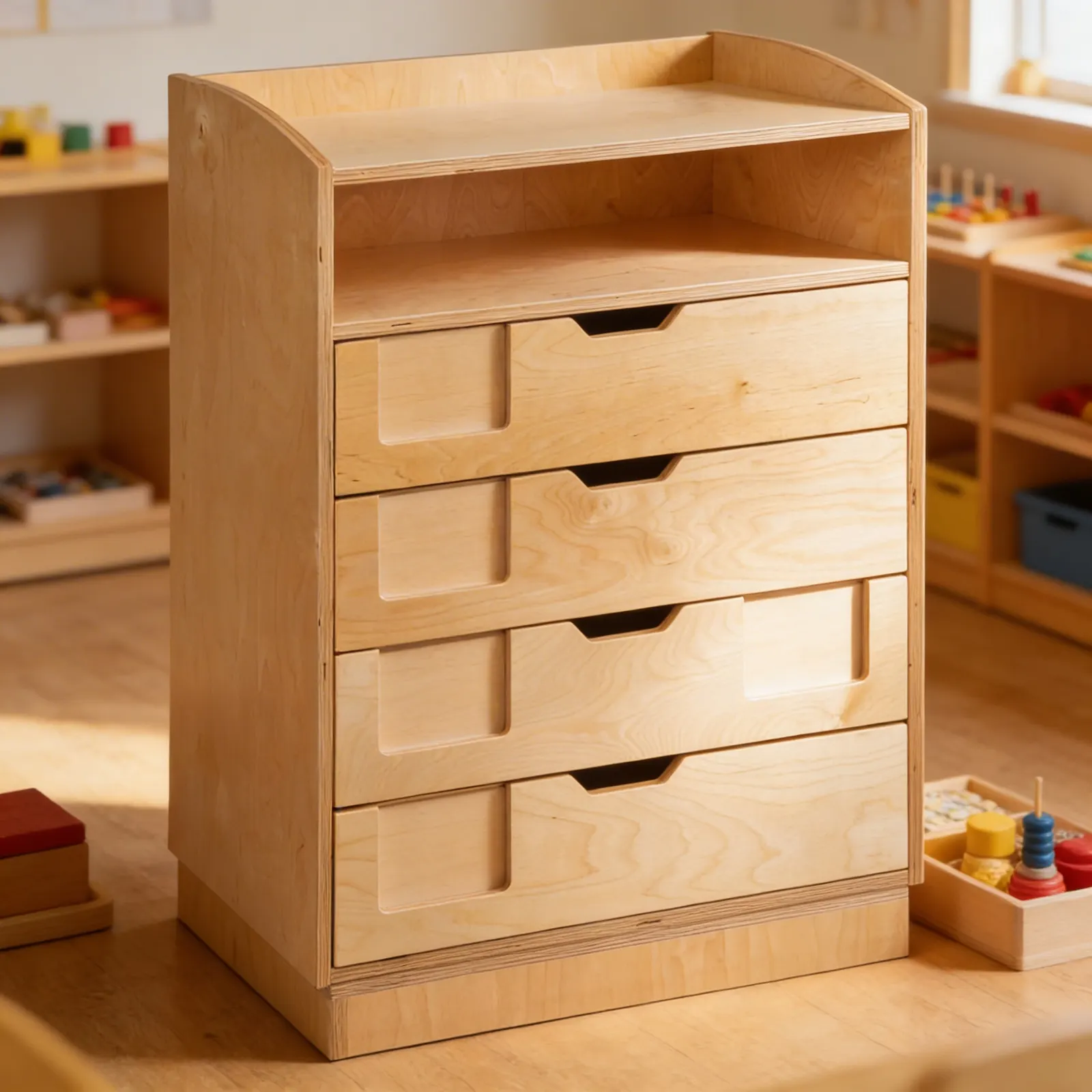 English Language Cabinet: Grammar & Reading Materials Storage: Detail view