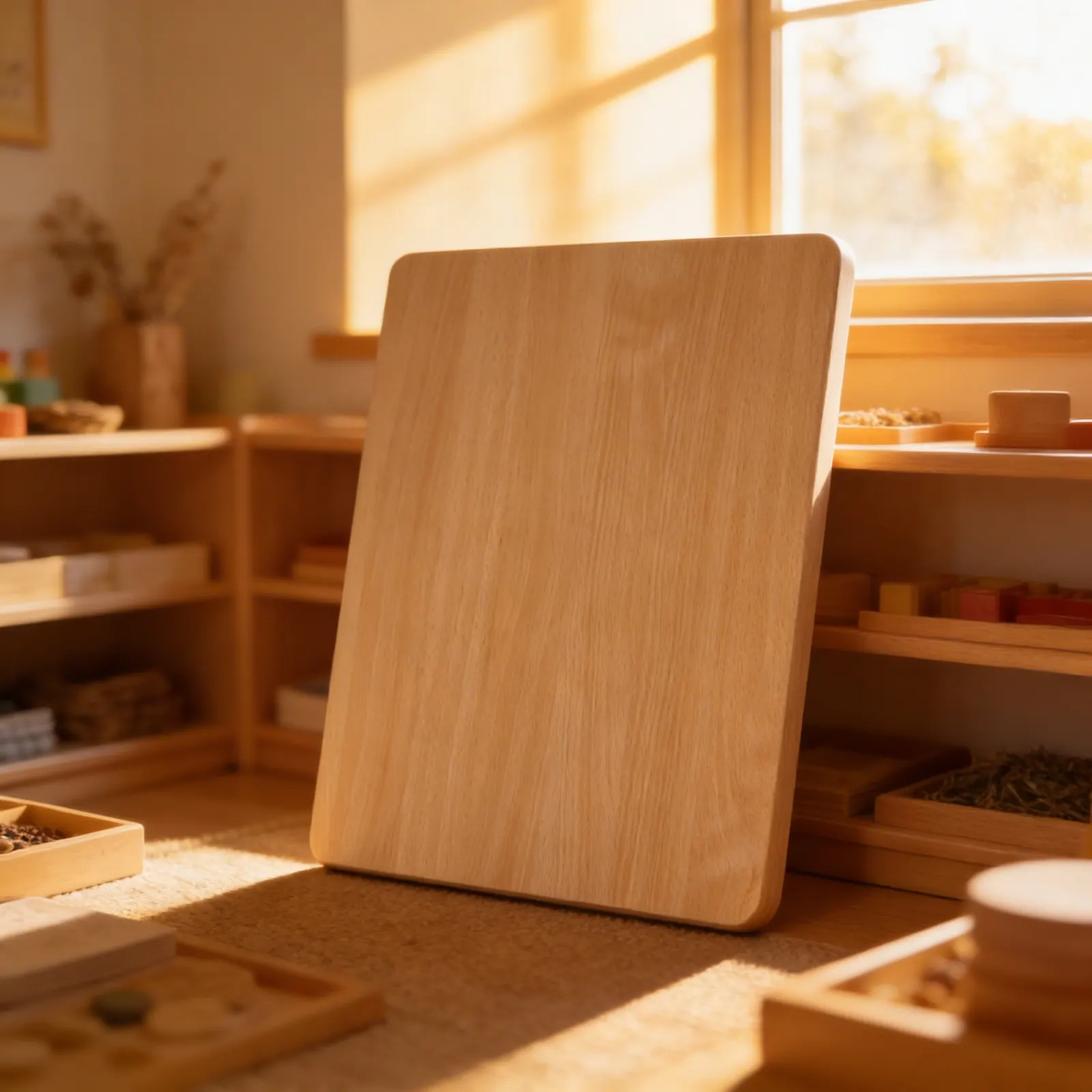 Obdélníková deska stolu: Buk - 118 × 64 × 2 cm: Detailní pohled