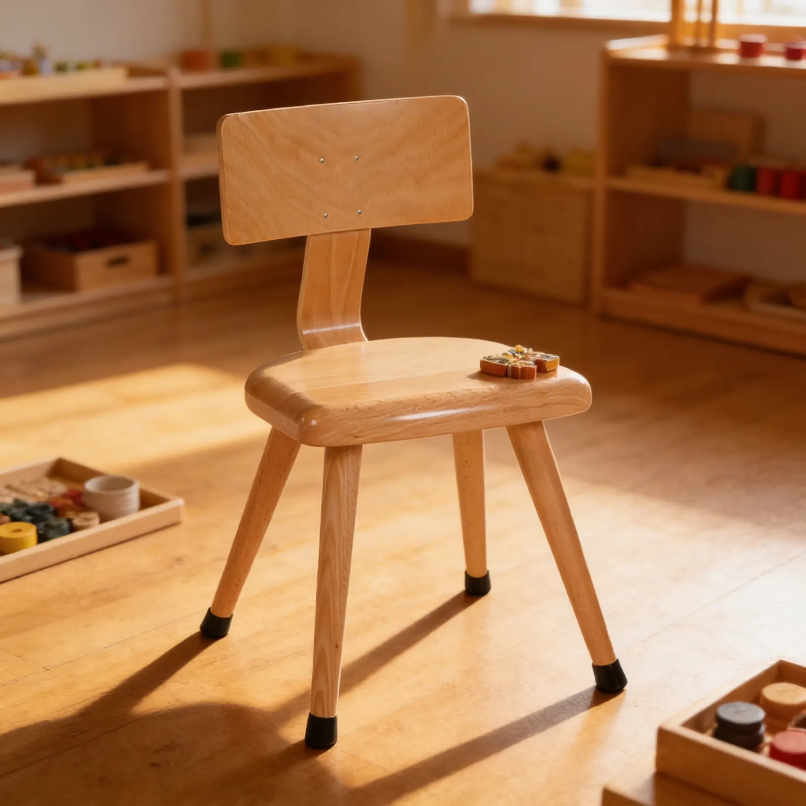 Stolička C3: Žltá (35 cm): Detailný pohľad