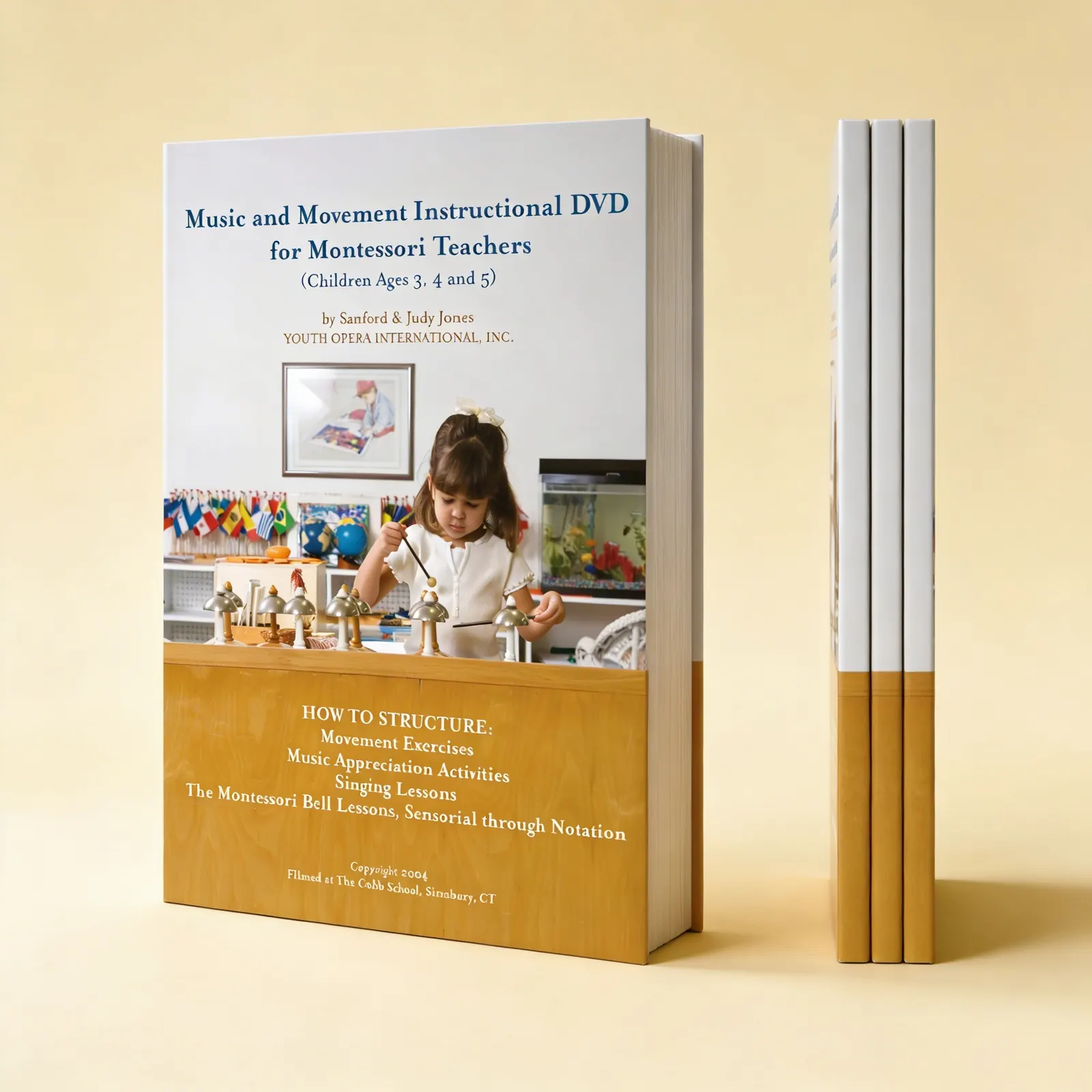 Inštruktážne DVD: Hudba a pohyb pre Montessori učiteľov: Bočný pohľad