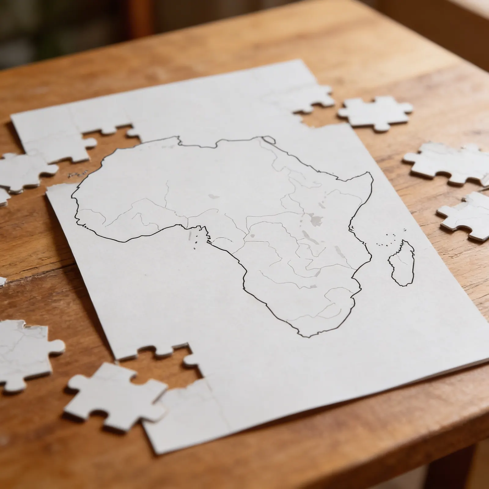 Afrika: Vodní toky (50): Detailní pohled