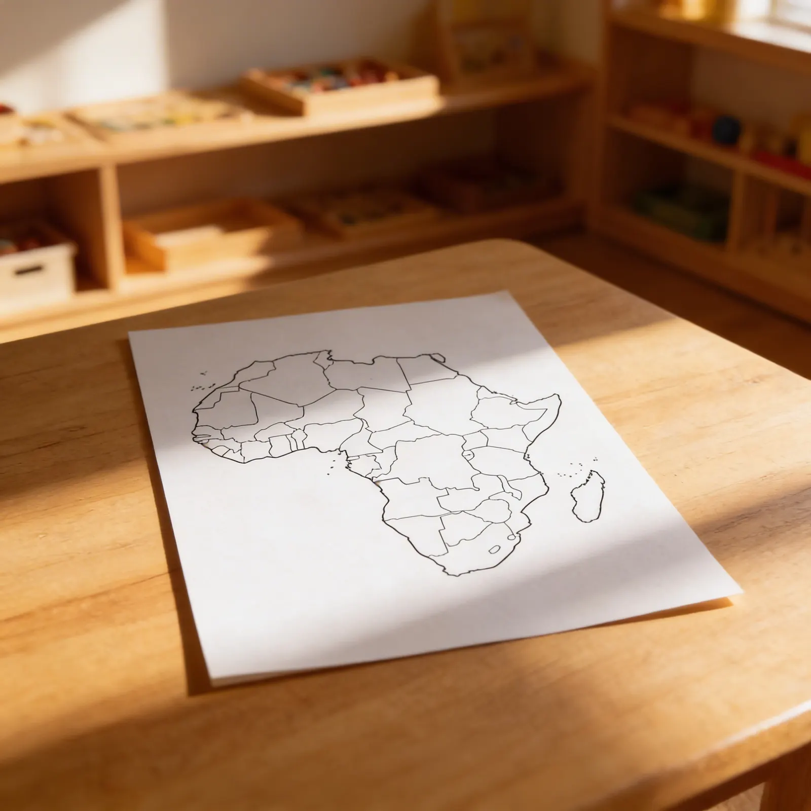 Afrika: Politická mapa (50): Při použití