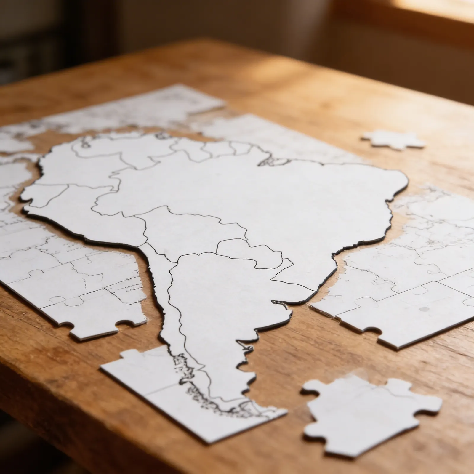 Južná Amerika: Politická mapa (50): Detailný pohľad