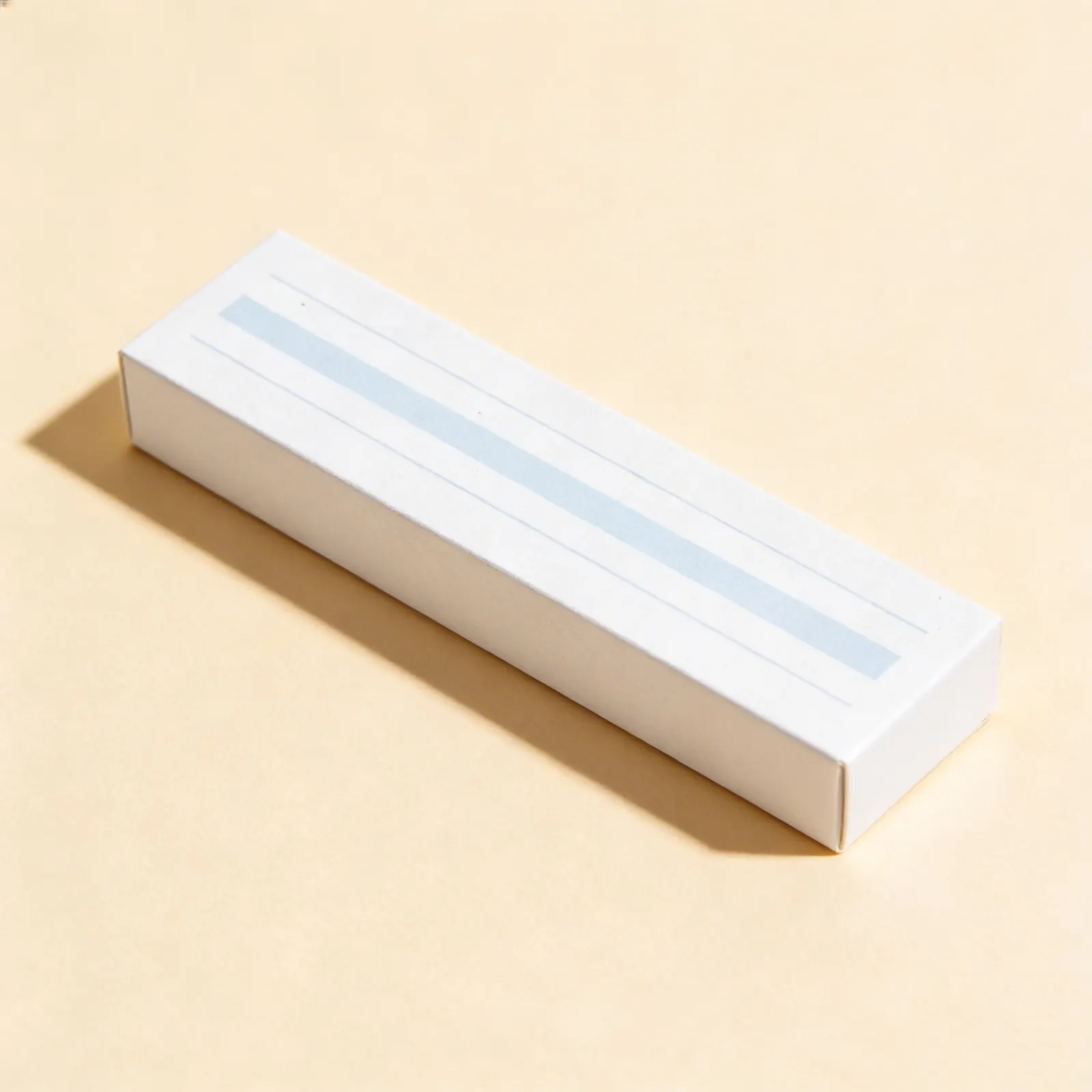 Písací papier: Modré linajky - 2 × 8,5 palca (500): Bočný pohľad