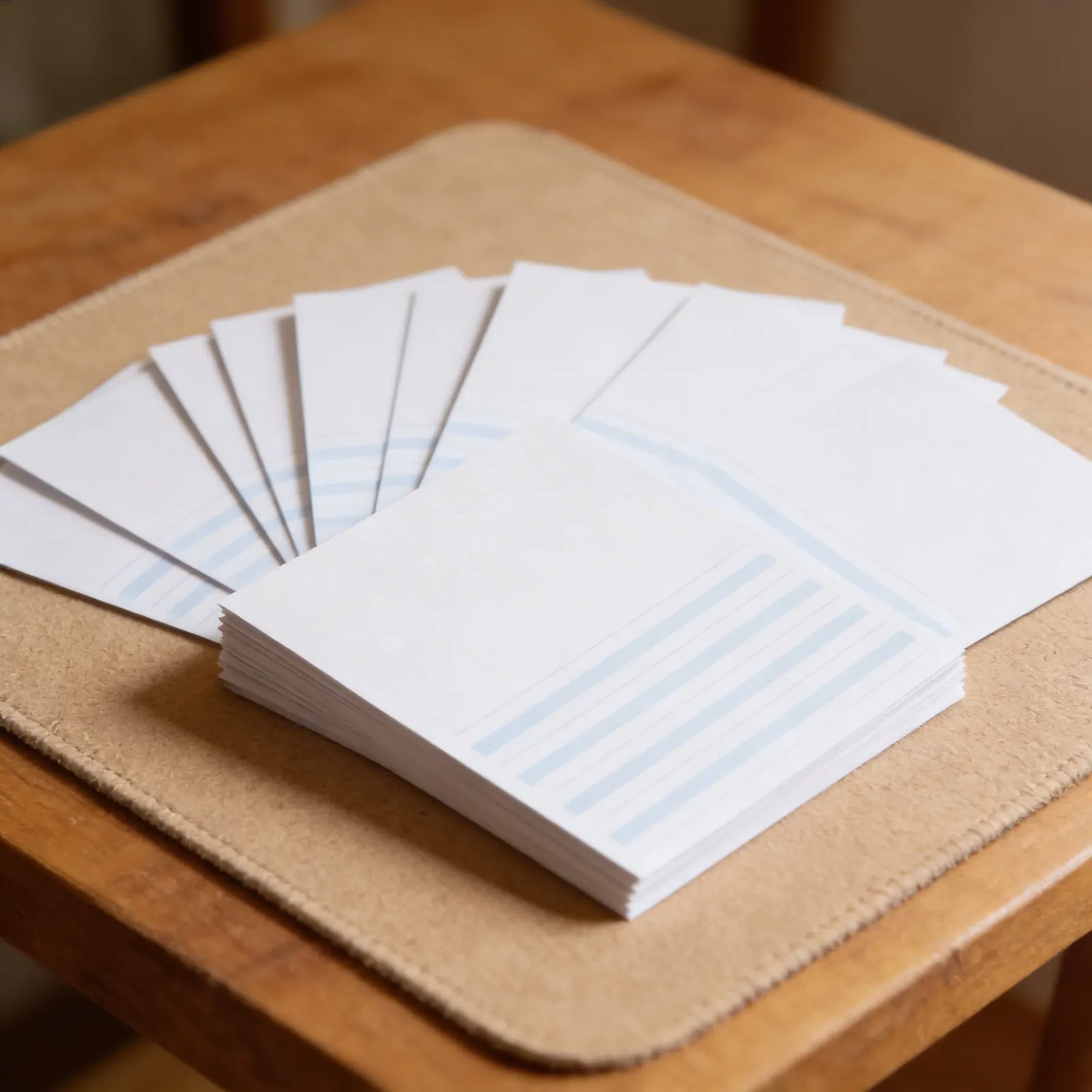 Písací papier: Modré linajky - 8,5 × 11 palcov (500): Detailný pohľad
