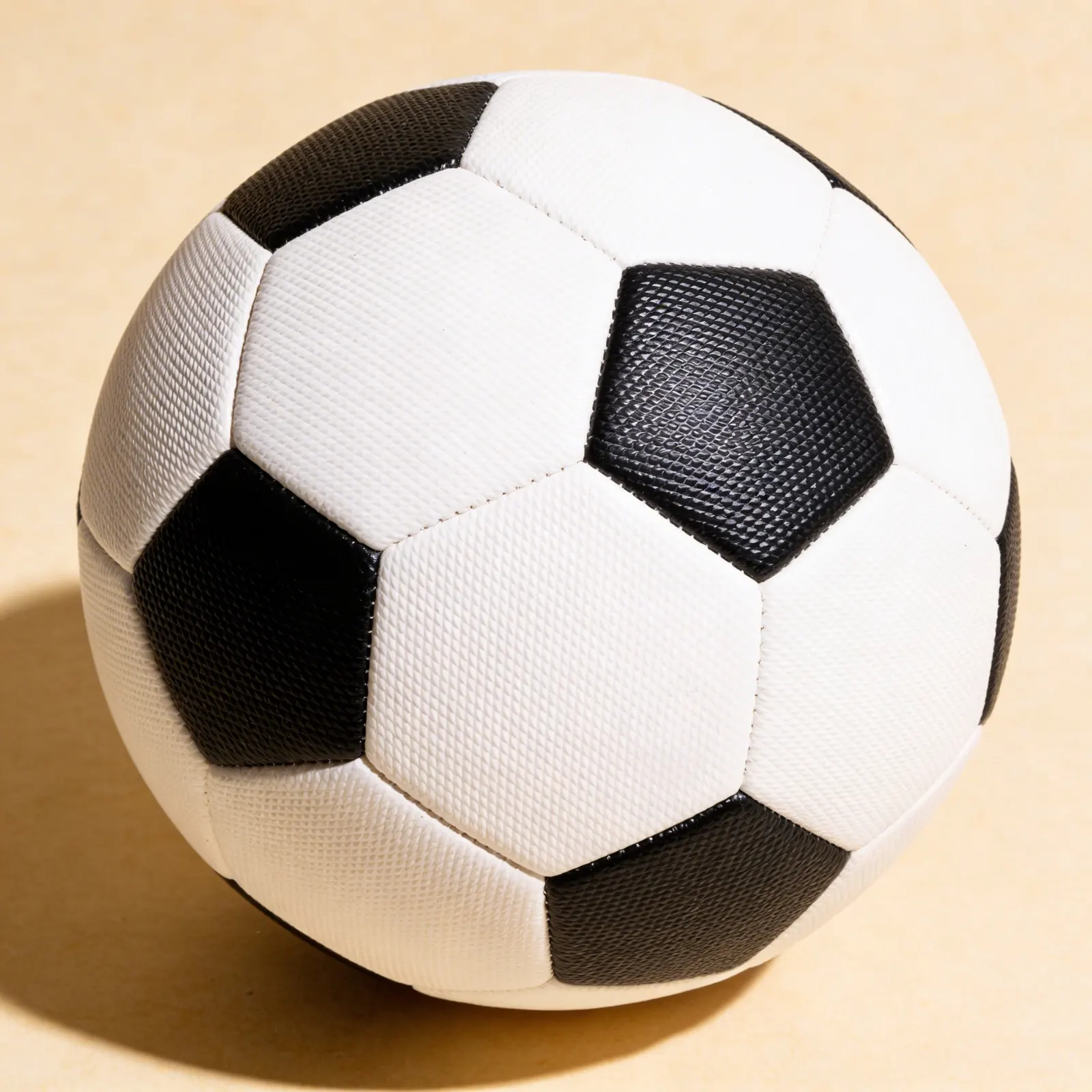 Montessori futbalová lopta: veľkosť 4: Bočný pohľad
