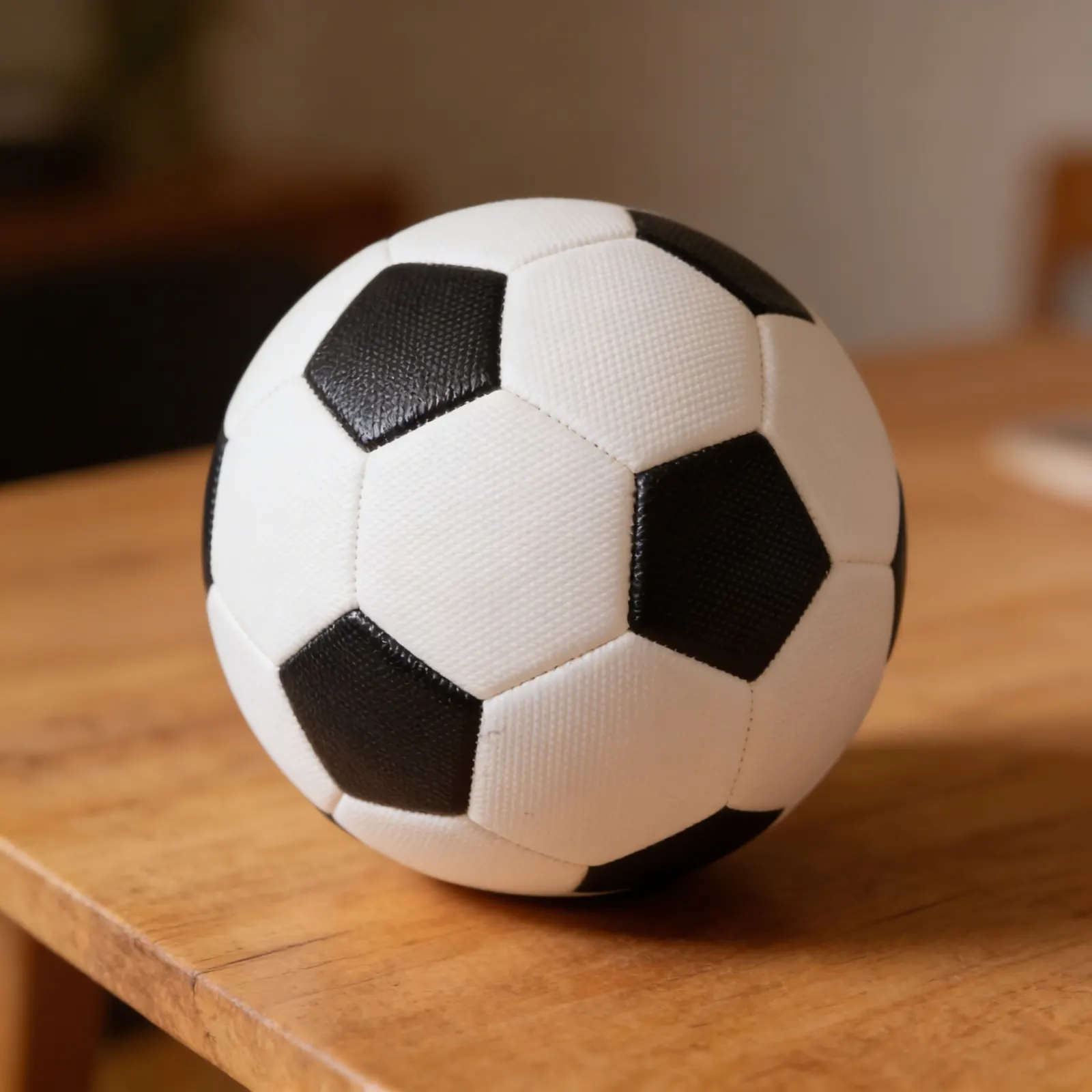 Montessori futbalová lopta: veľkosť 4: Detailný pohľad