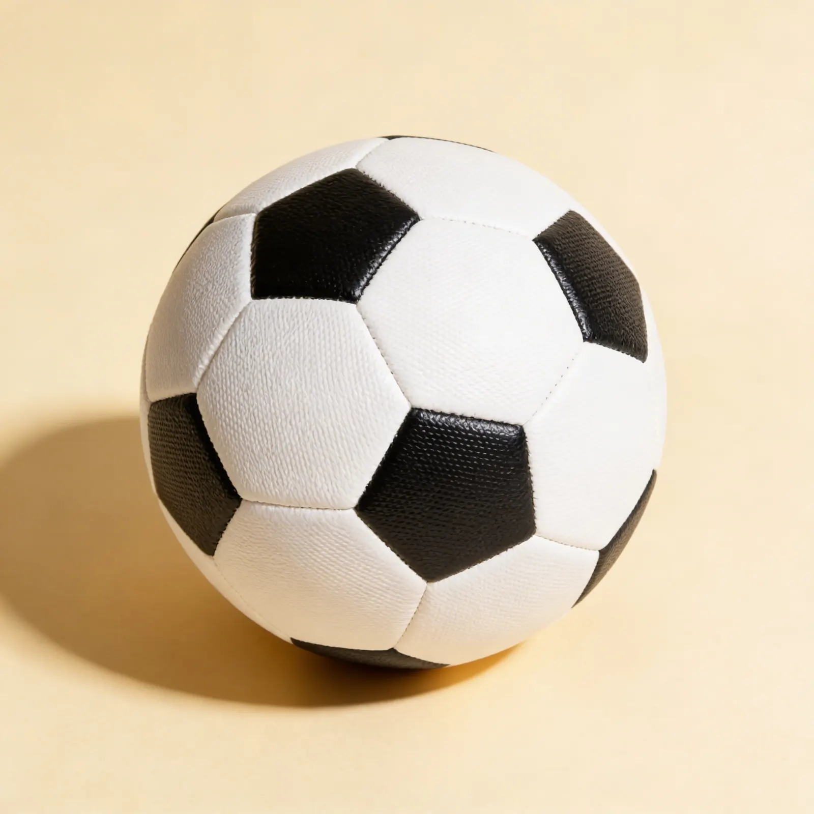 Montessori futbalová lopta: veľkosť 5: Bočný pohľad