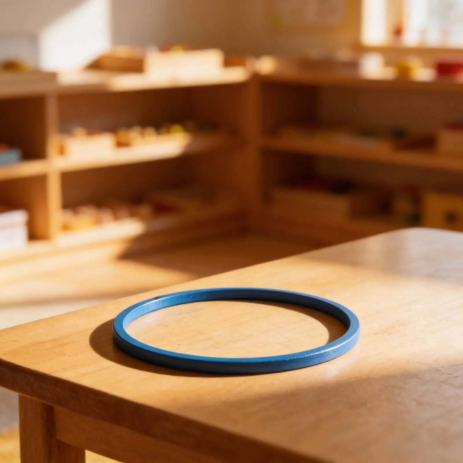 Hula Hoop: modrý (60 cm): Dítě při učení