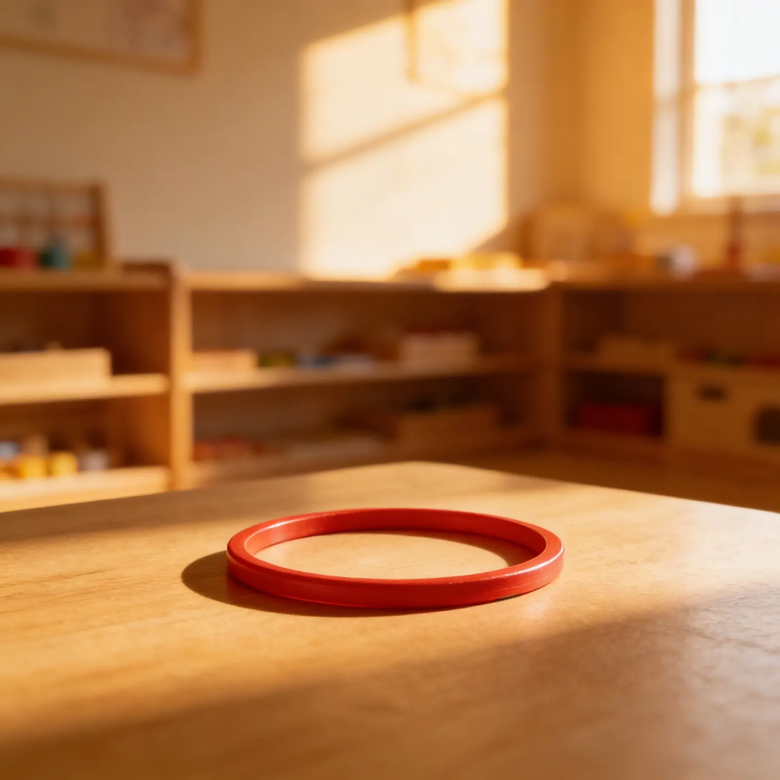 Hula Hoop: červený (30 cm): Dítě při učení