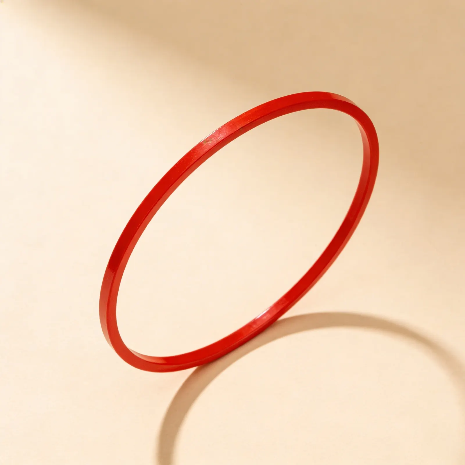 Hula Hoop: červený (60 cm): Bočný pohľad