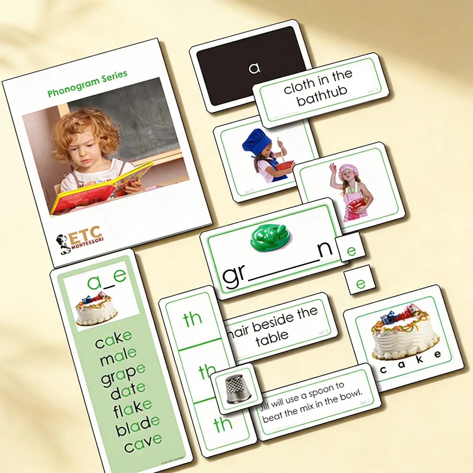 Green Phonogram Series: Advanced Reading Patterns: Side view