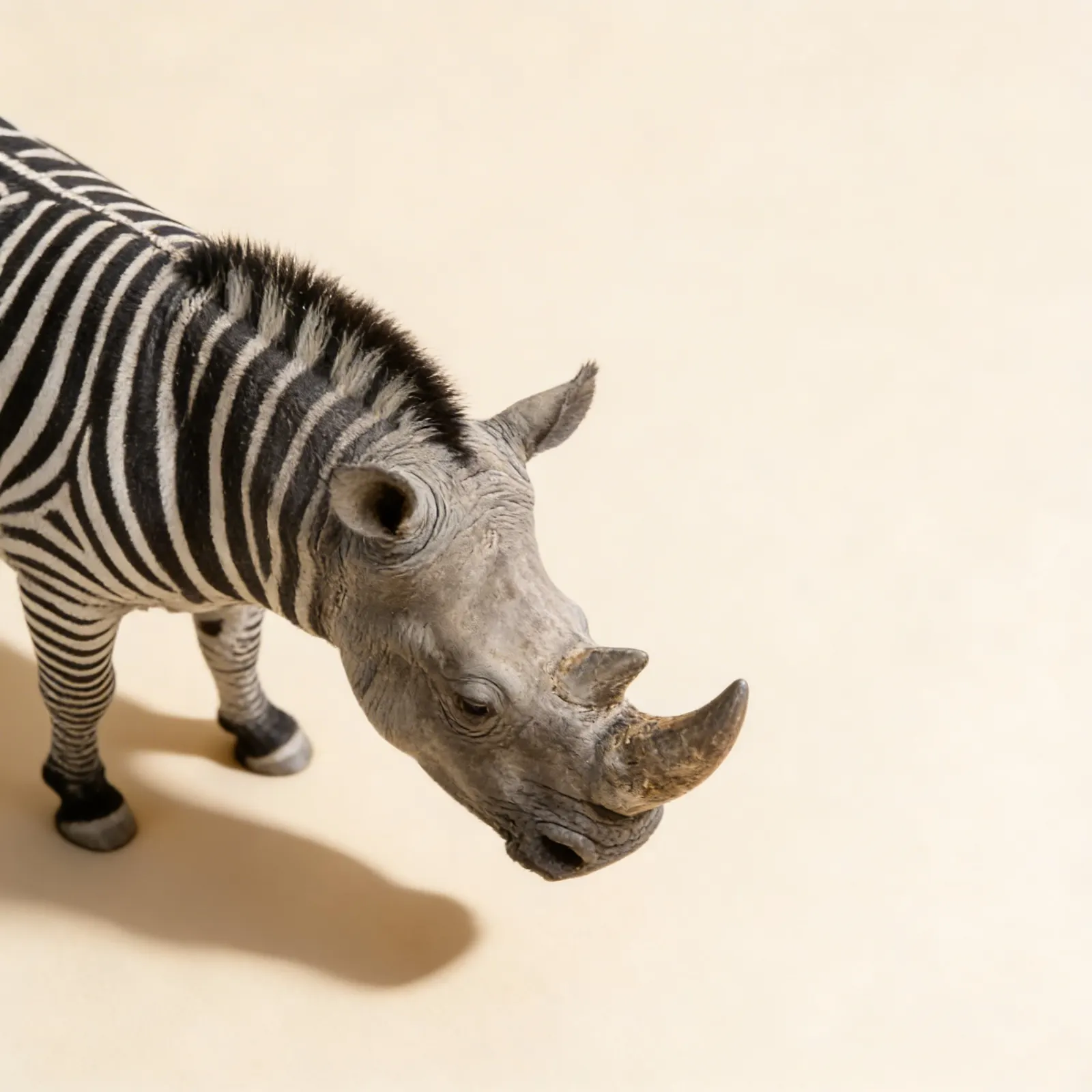Priraďovacie karty afrických zvierat (španielsky): Bočný pohľad