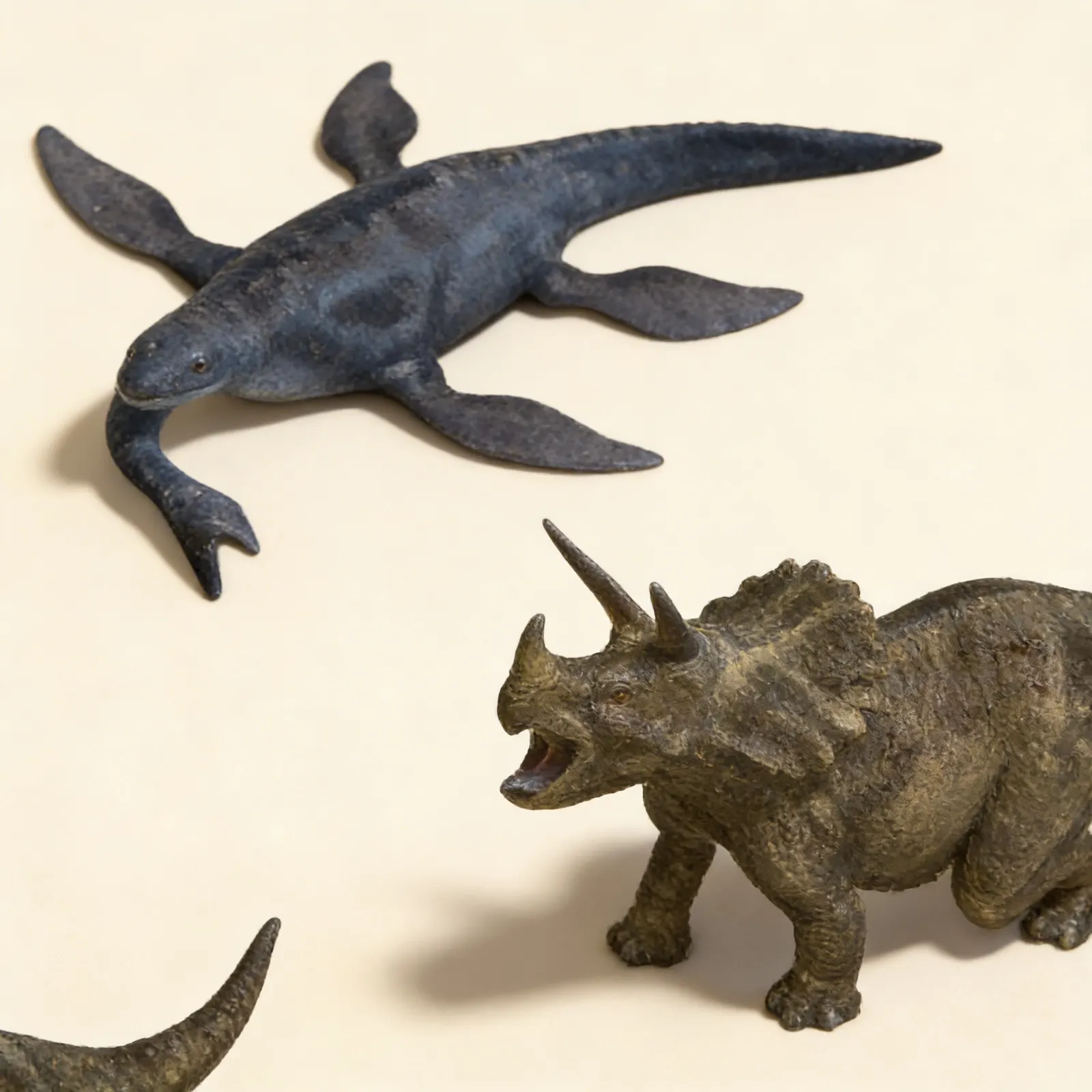 Priraďovacie karty dinosaurov (španielsky): Bočný pohľad