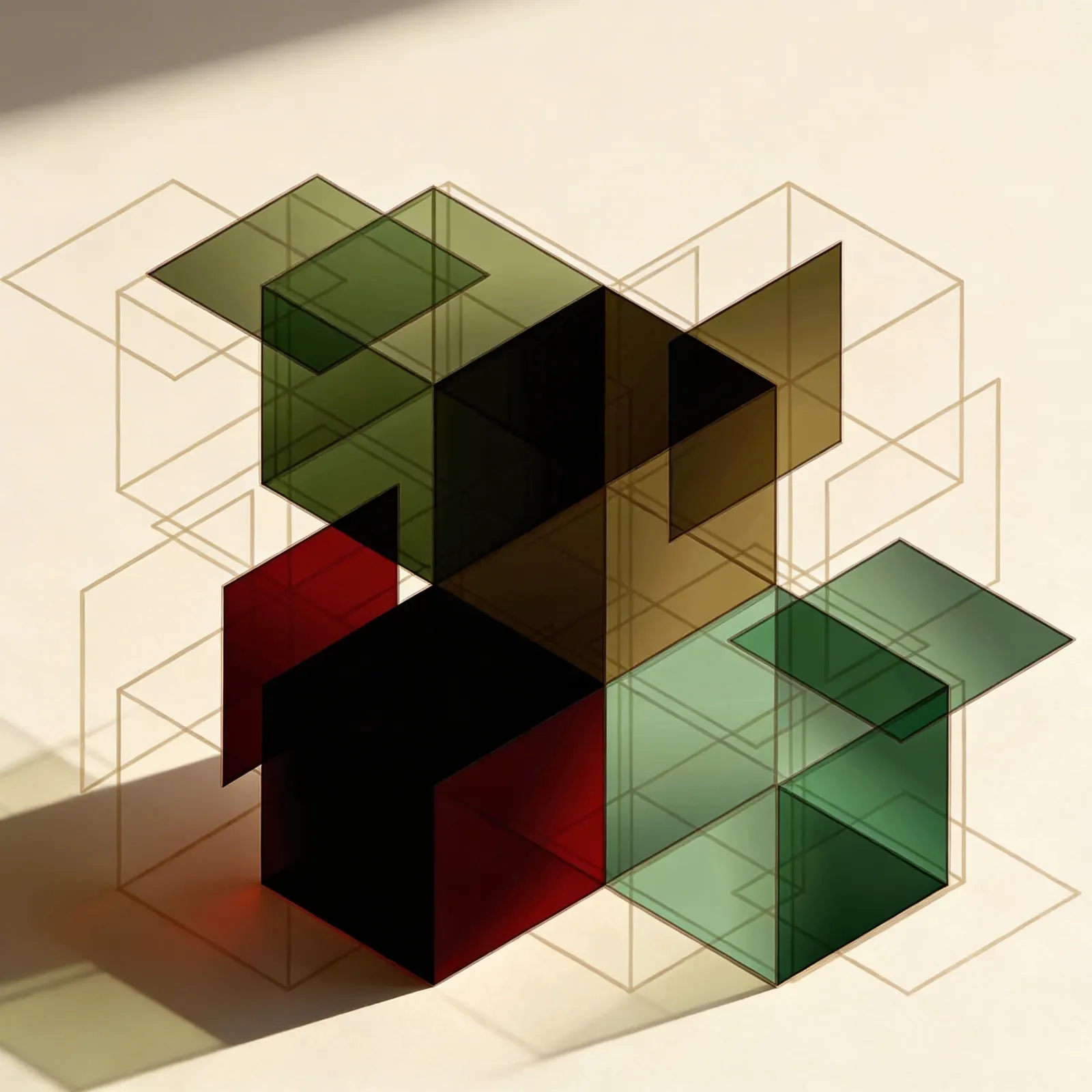 Geometrie pro vyšší stupeň: plocha: Boční pohled