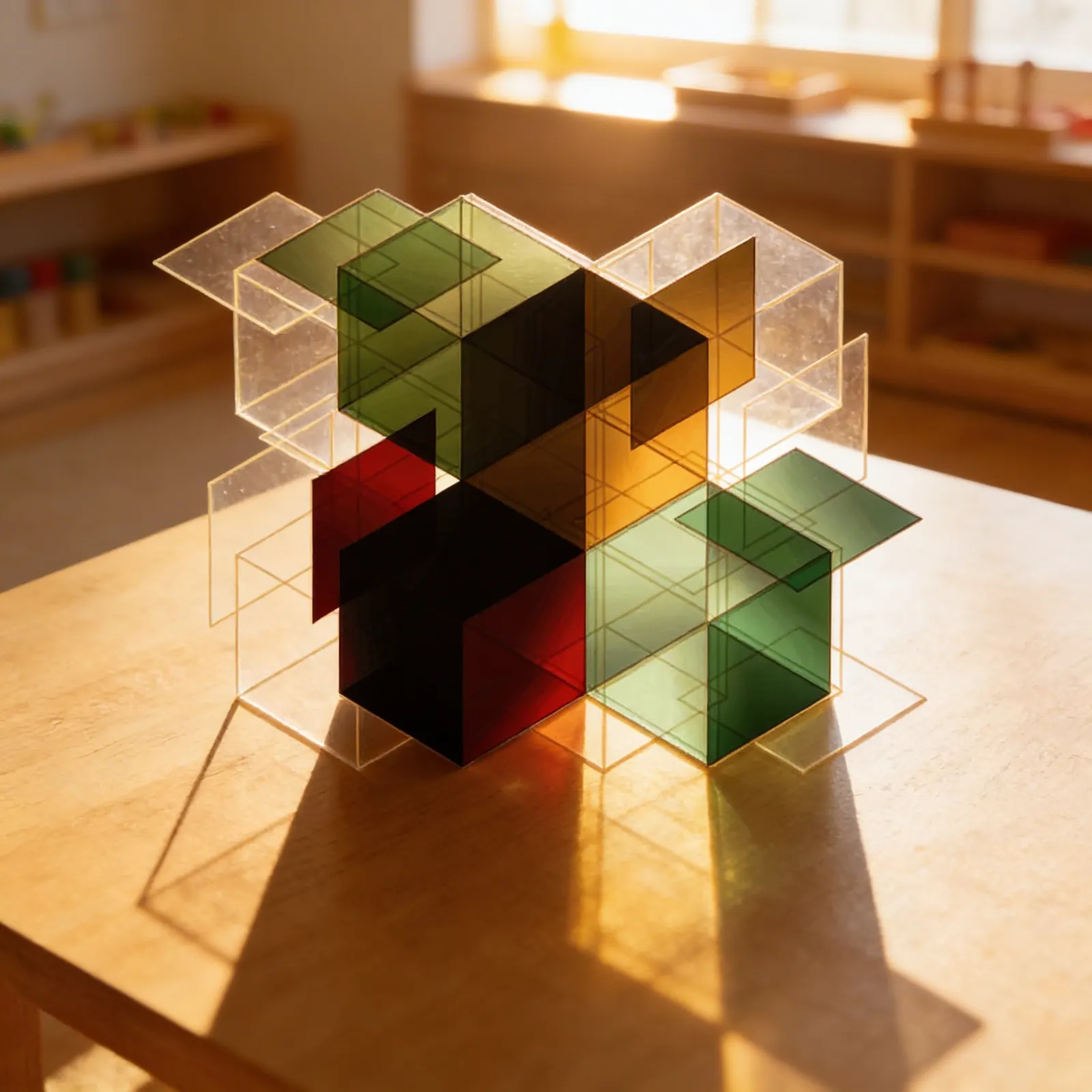 Geometria pre vyšší stupeň: objem: Pri použití
