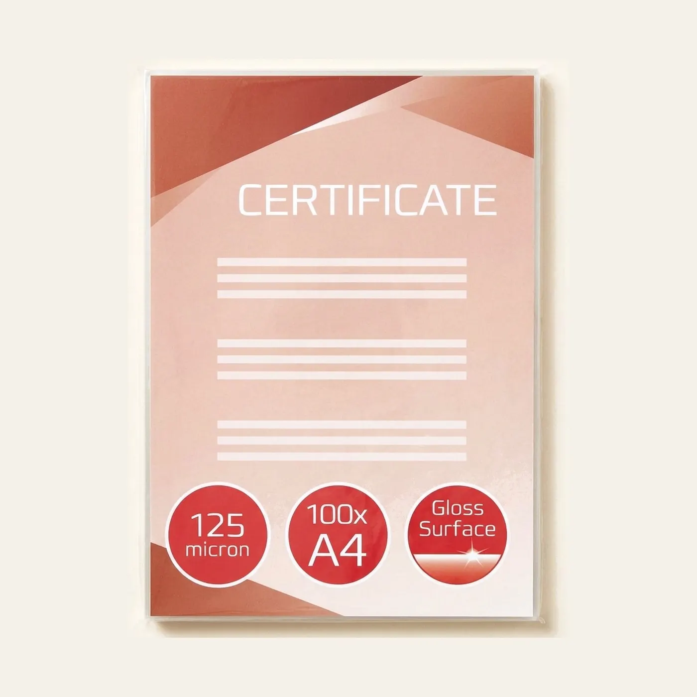 Laminating Sheets A4: 125 Micron Classroom Protection Pack: Montessori material | Faborino